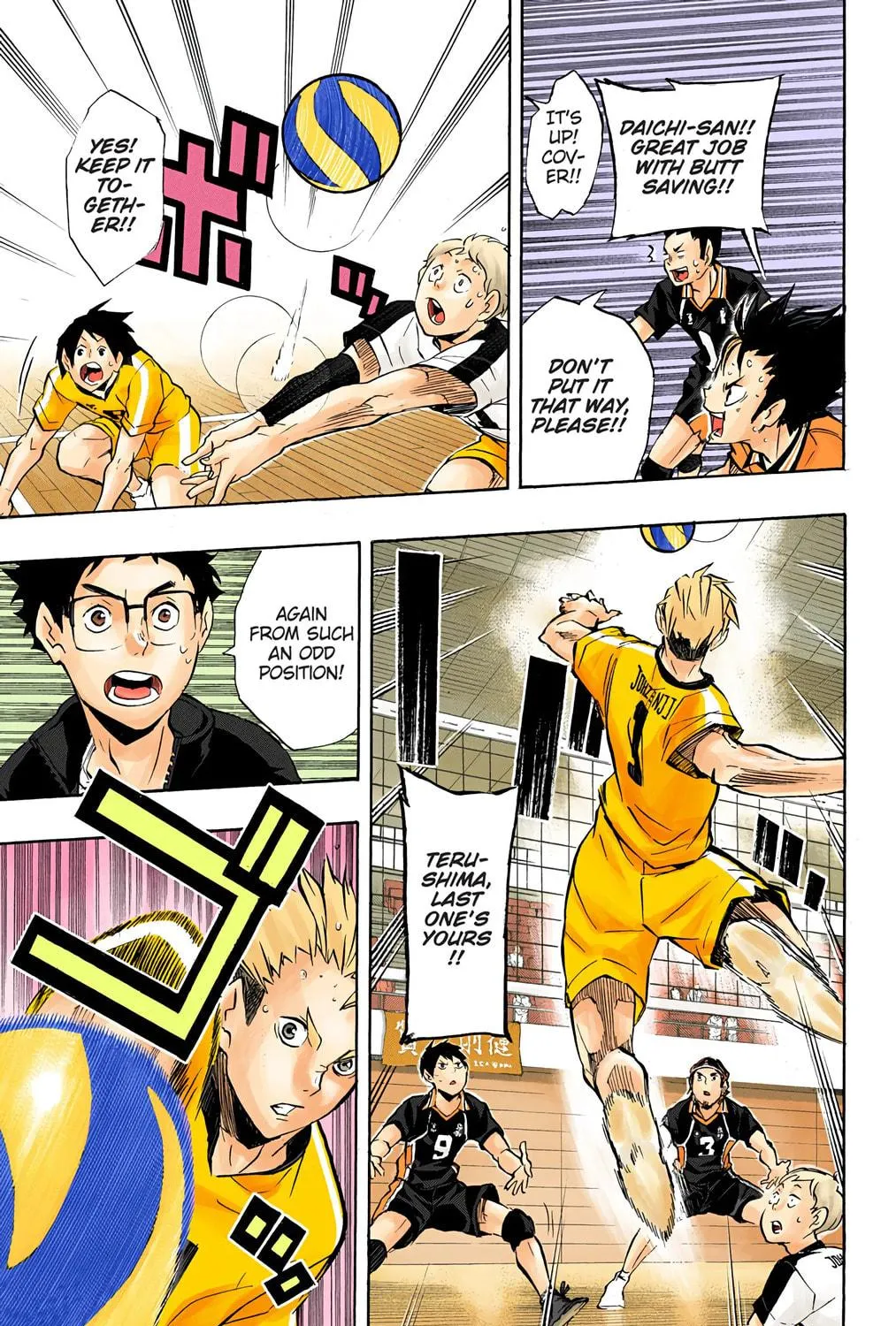 Read Haikyu!! (Official Colored) (Colored) chapter 112 image 28 on Lezhin