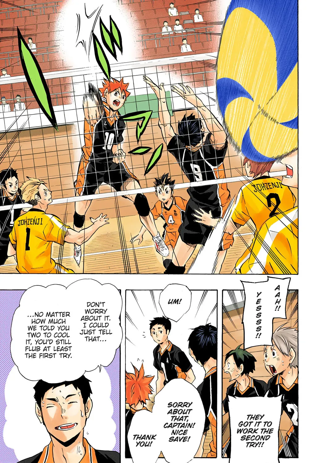 Read Haikyu!! (Official Colored) (Colored) chapter 112 image 32 on Lezhin
