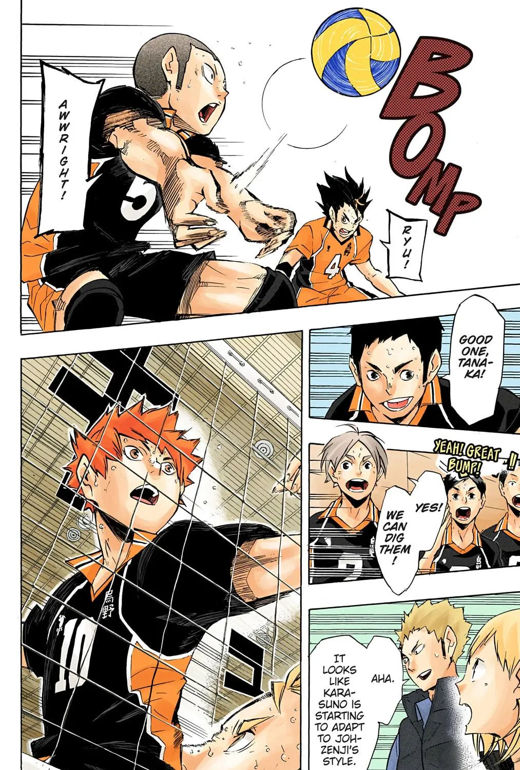 Read Haikyu!! (Official Colored) (Colored) chapter 113 image 10 on Lezhin