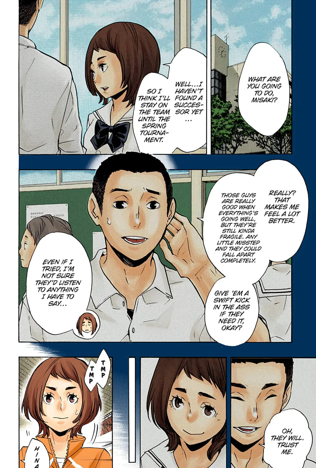 Read Haikyu!! (Official Colored) (Colored) chapter 113 image 14 on Lezhin