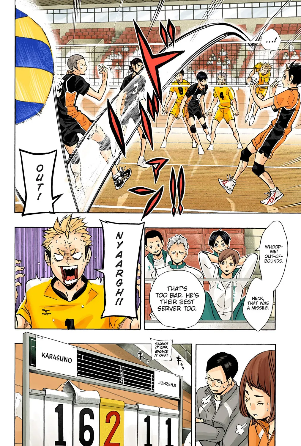 Read Haikyu!! (Official Colored) (Colored) chapter 113 image 18 on Lezhin