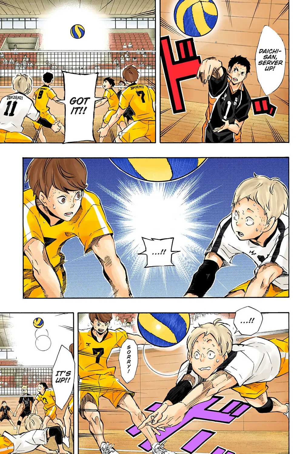 Read Haikyu!! (Official Colored) (Colored) chapter 113 image 20 on Lezhin