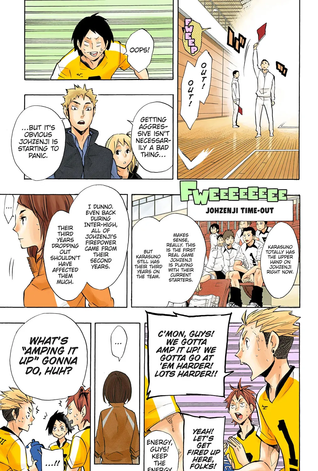 Read Haikyu!! (Official Colored) (Colored) chapter 113 image 24 on Lezhin