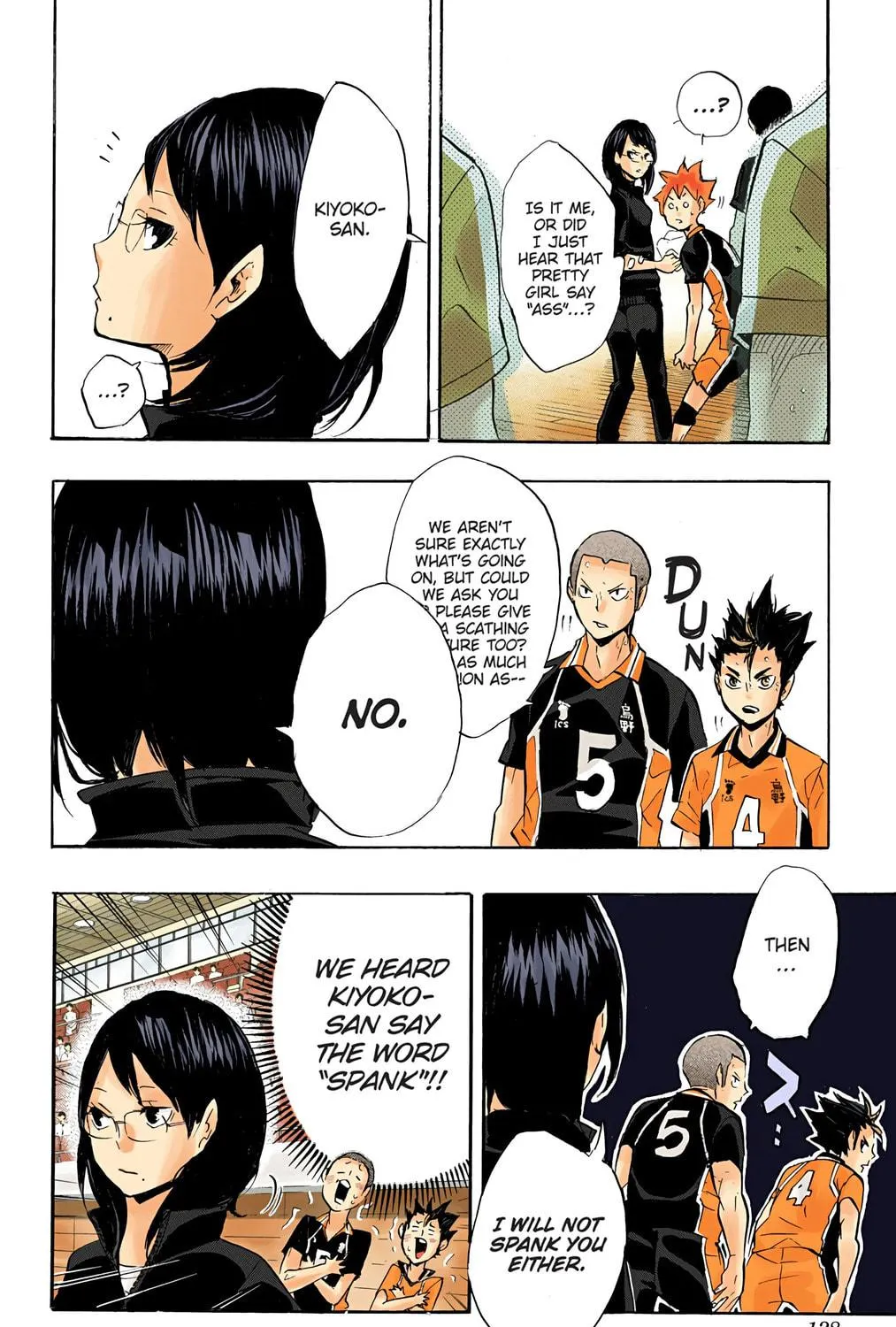 Read Haikyu!! (Official Colored) (Colored) chapter 113 image 34 on Lezhin