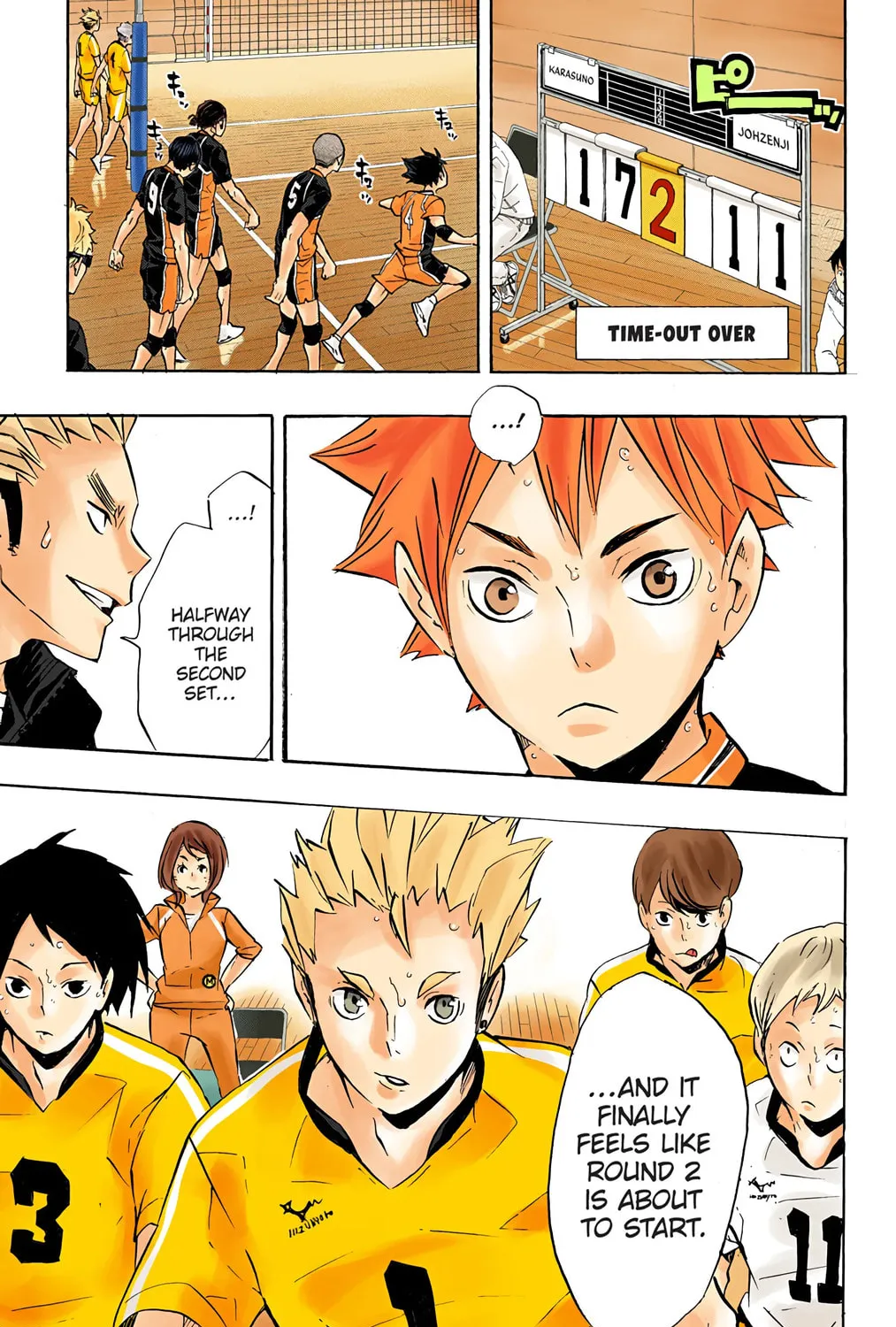 Read Haikyu!! (Official Colored) (Colored) chapter 113 image 36 on Lezhin