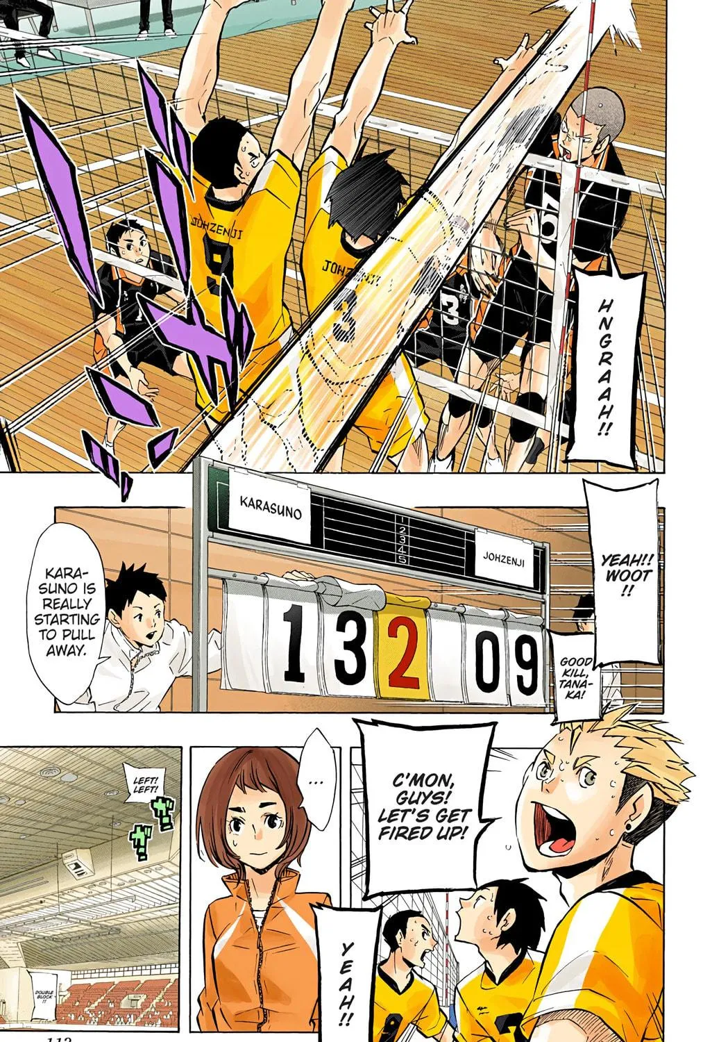 Read Haikyu!! (Official Colored) (Colored) chapter 113 image 4 on Lezhin
