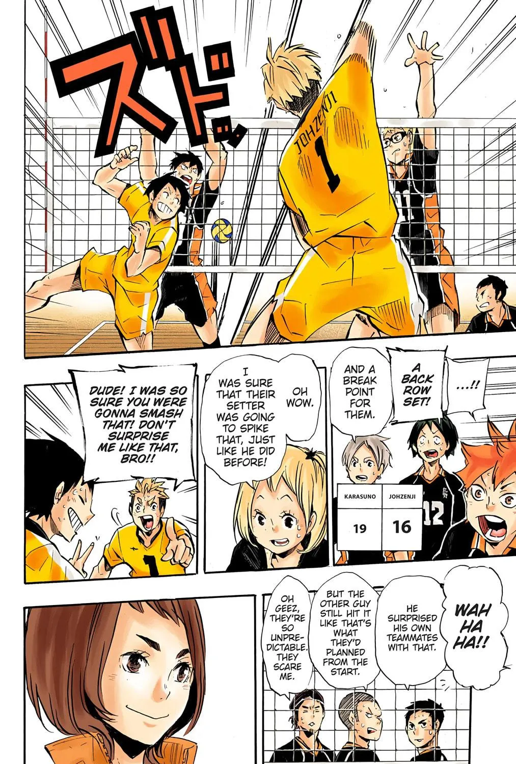 Read Haikyu!! (Official Colored) (Colored) chapter 114 image 10 on Lezhin