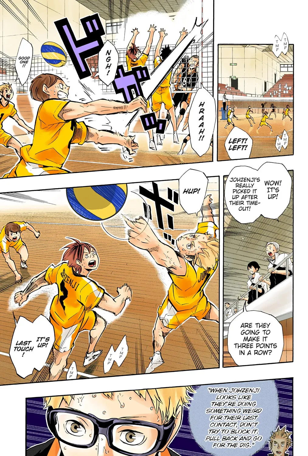 Read Haikyu!! (Official Colored) (Colored) chapter 114 image 12 on Lezhin