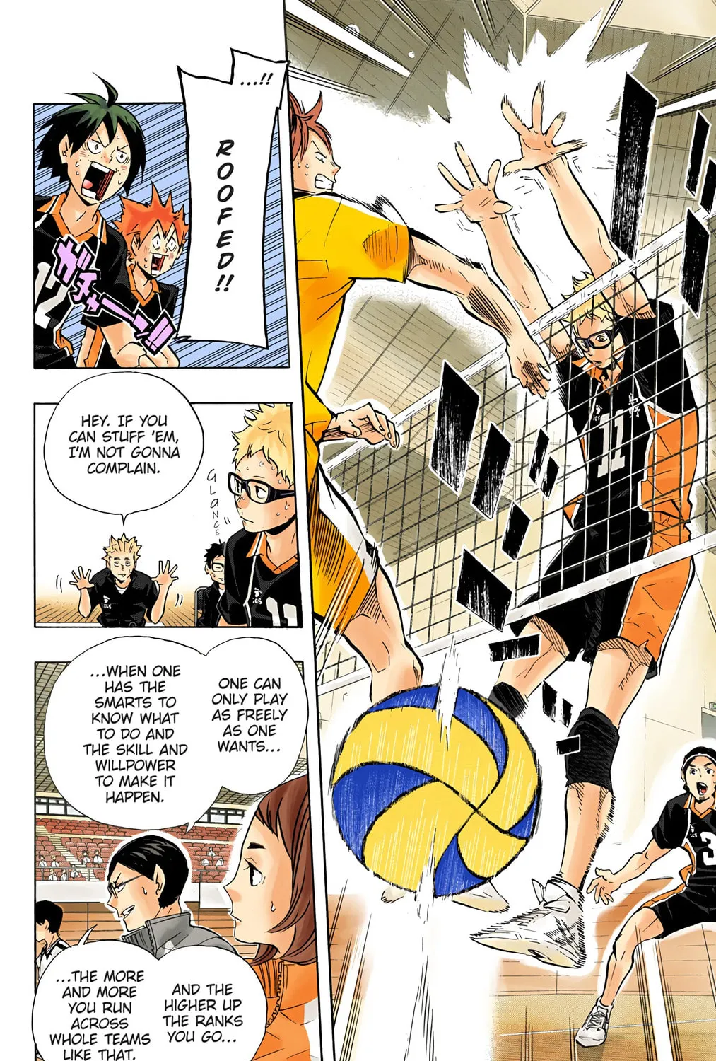 Read Haikyu!! (Official Colored) (Colored) chapter 114 image 14 on Lezhin