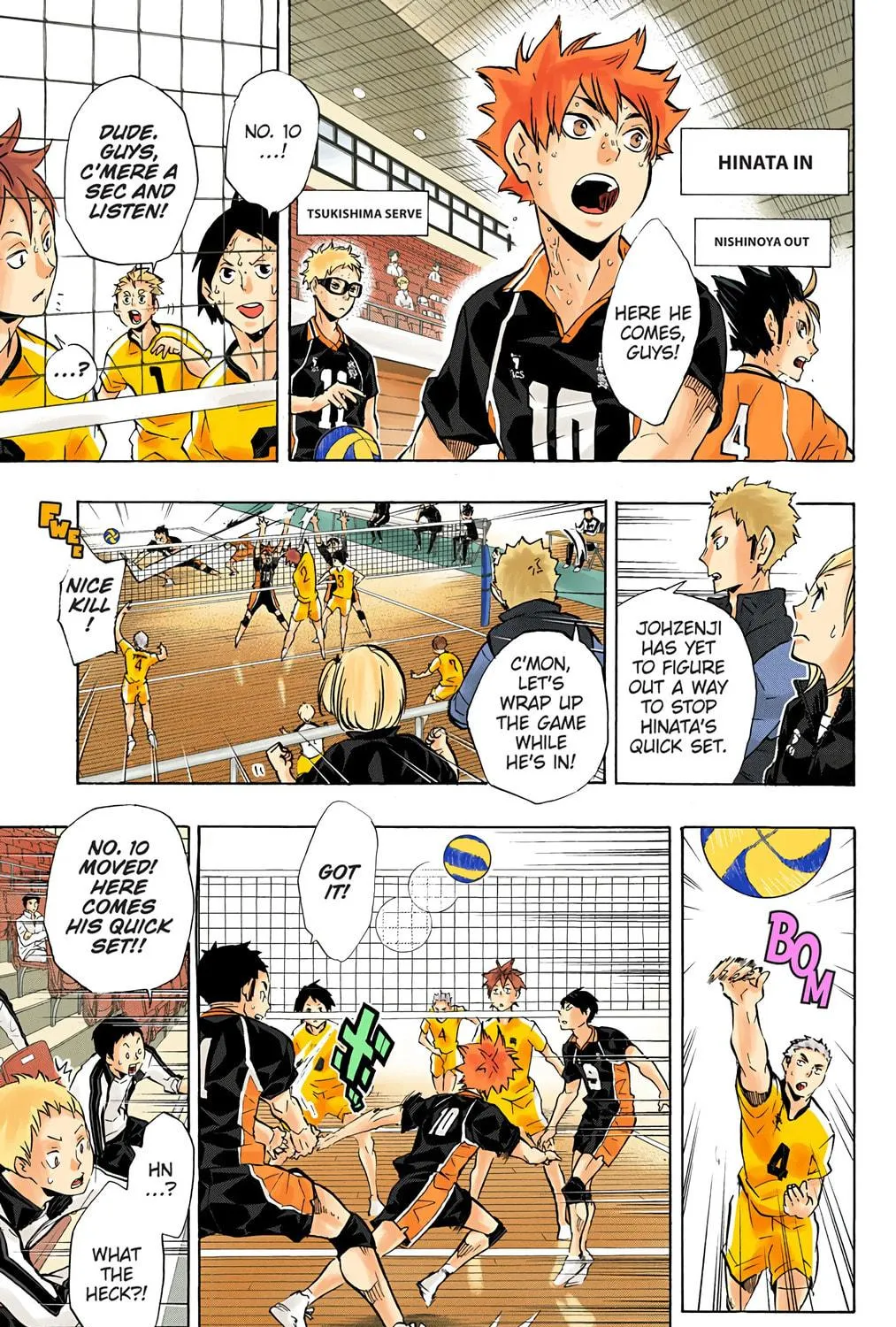 Read Haikyu!! (Official Colored) (Colored) chapter 114 image 16 on Lezhin