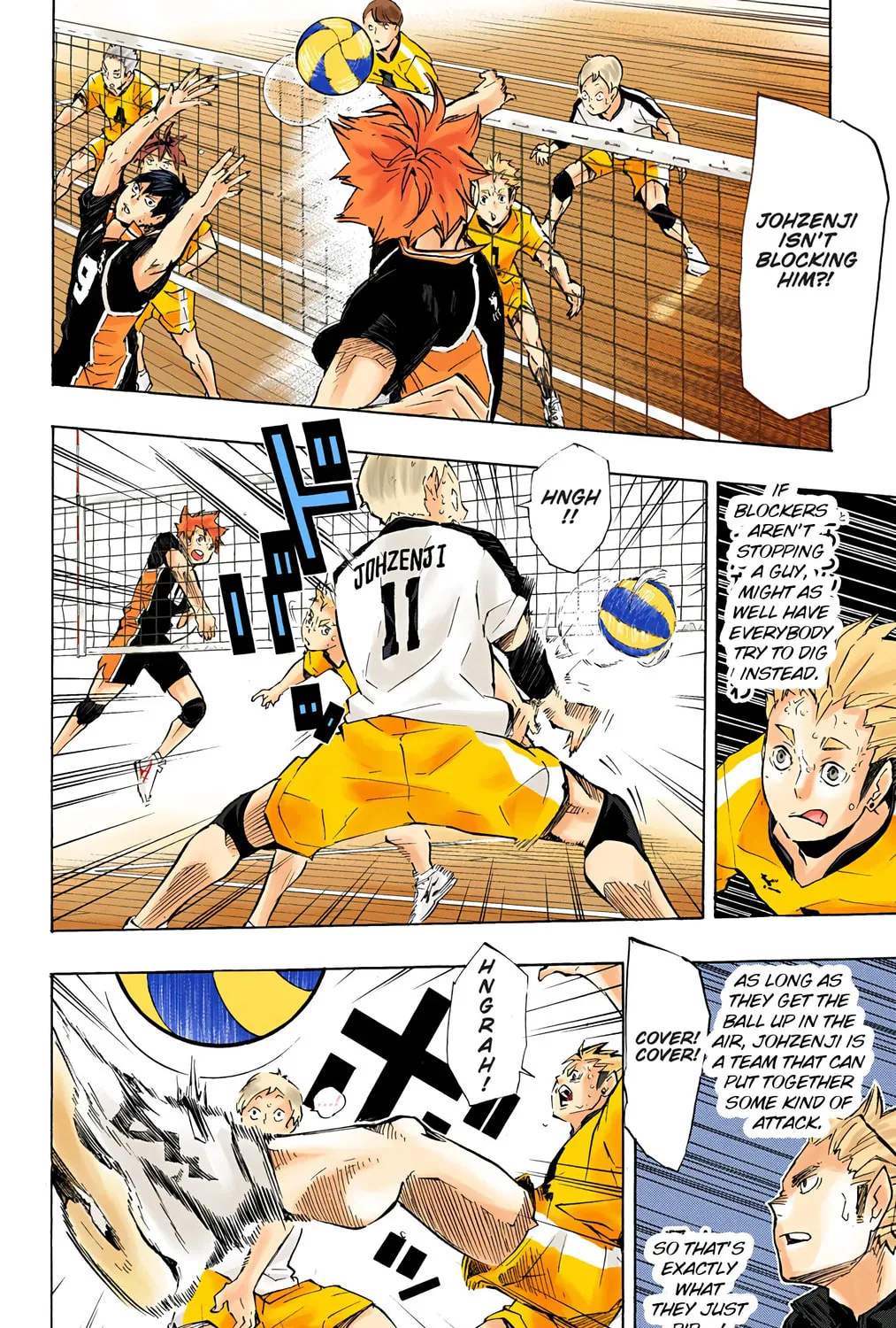 Read Haikyu!! (Official Colored) (Colored) chapter 114 image 18 on Lezhin