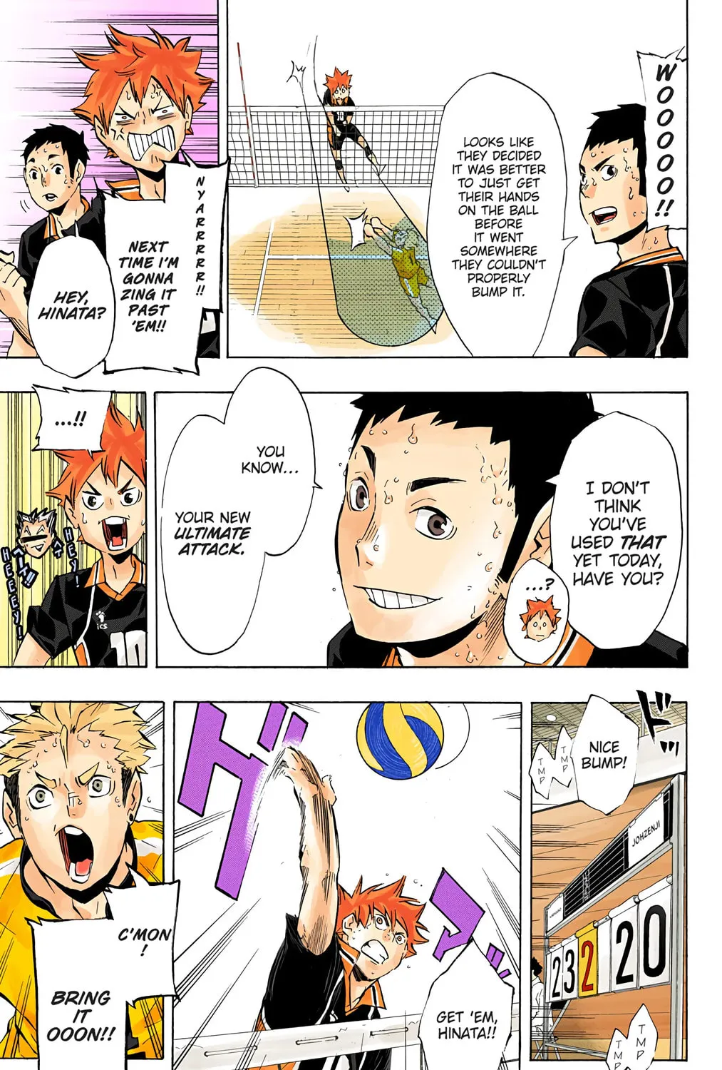 Read Haikyu!! (Official Colored) (Colored) chapter 114 image 32 on Lezhin