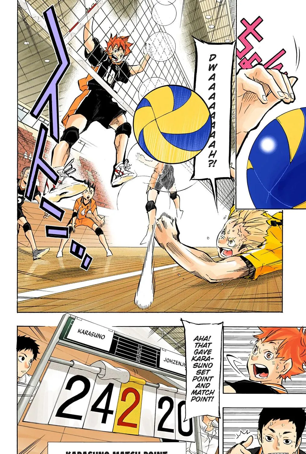 Read Haikyu!! (Official Colored) (Colored) chapter 114 image 34 on Lezhin