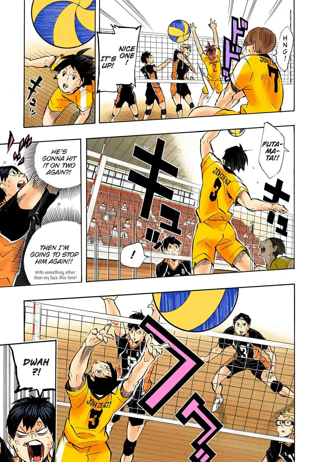 Read Haikyu!! (Official Colored) (Colored) chapter 114 image 8 on Lezhin
