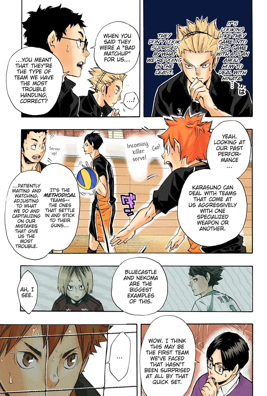 Read Haikyu!! (Official Colored) (Colored) chapter 116 image 14 on Lezhin