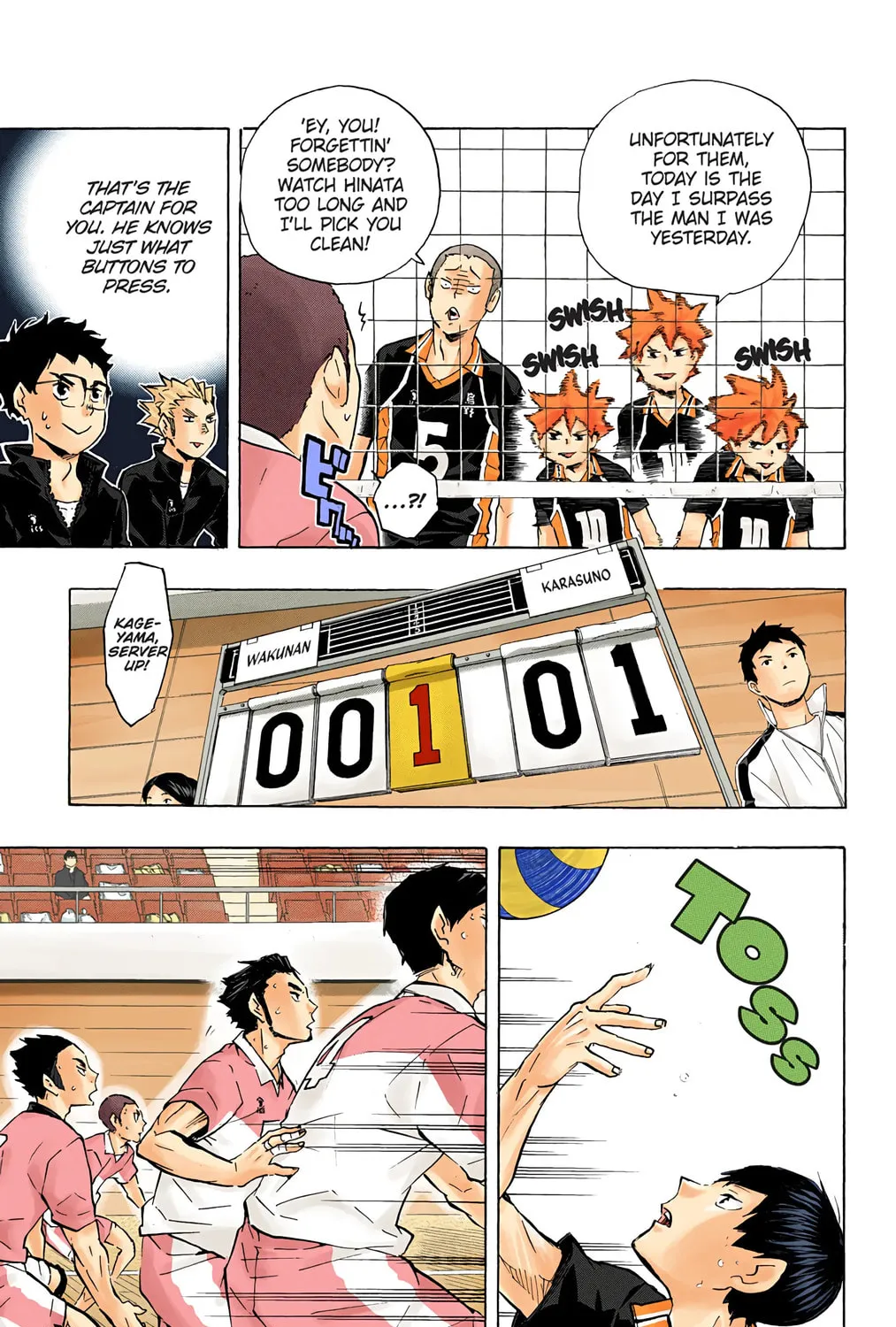 Read Haikyu!! (Official Colored) (Colored) chapter 116 image 18 on Lezhin