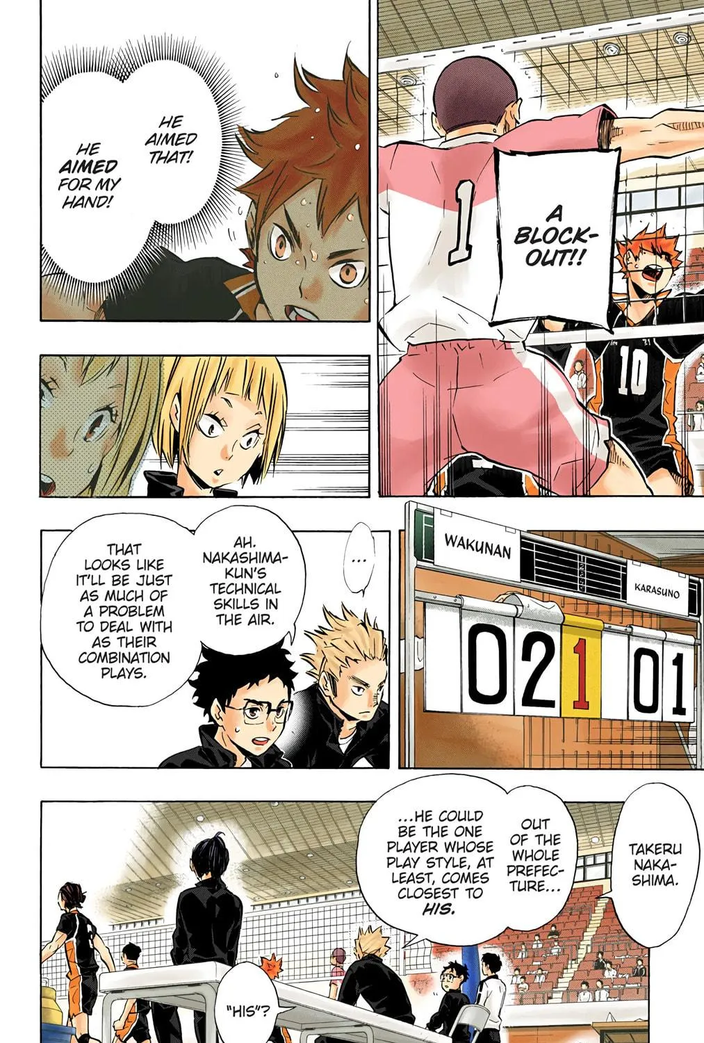 Read Haikyu!! (Official Colored) (Colored) chapter 116 image 34 on Lezhin