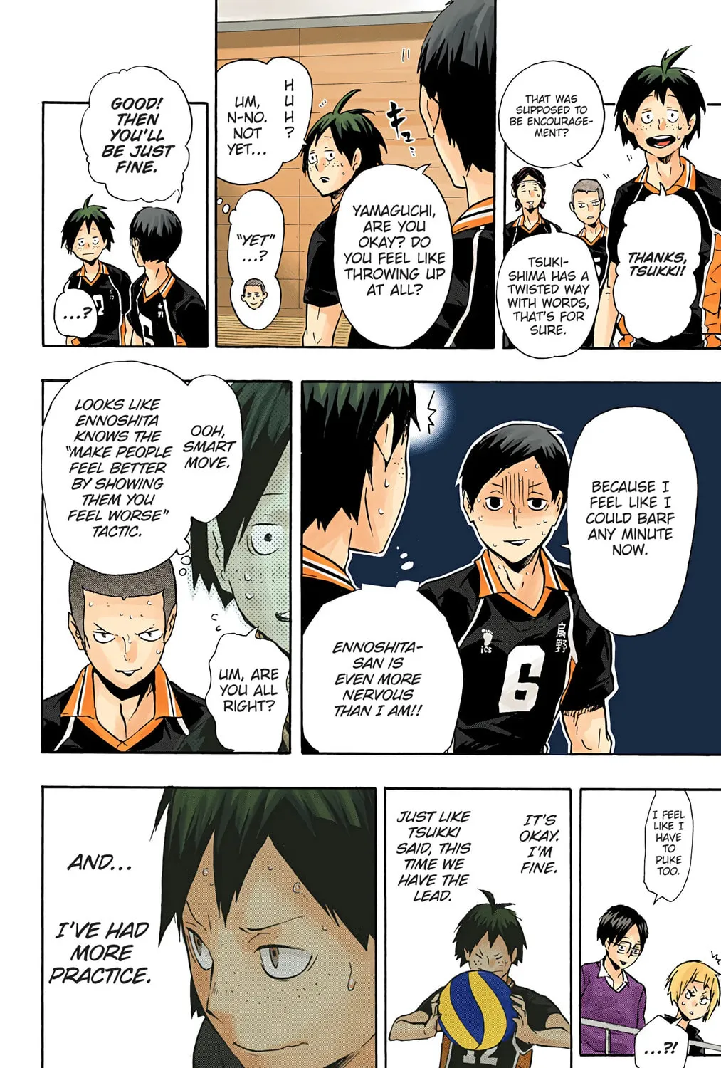 Read Haikyu!! (Official Colored) (Colored) chapter 119 image 30 on Lezhin
