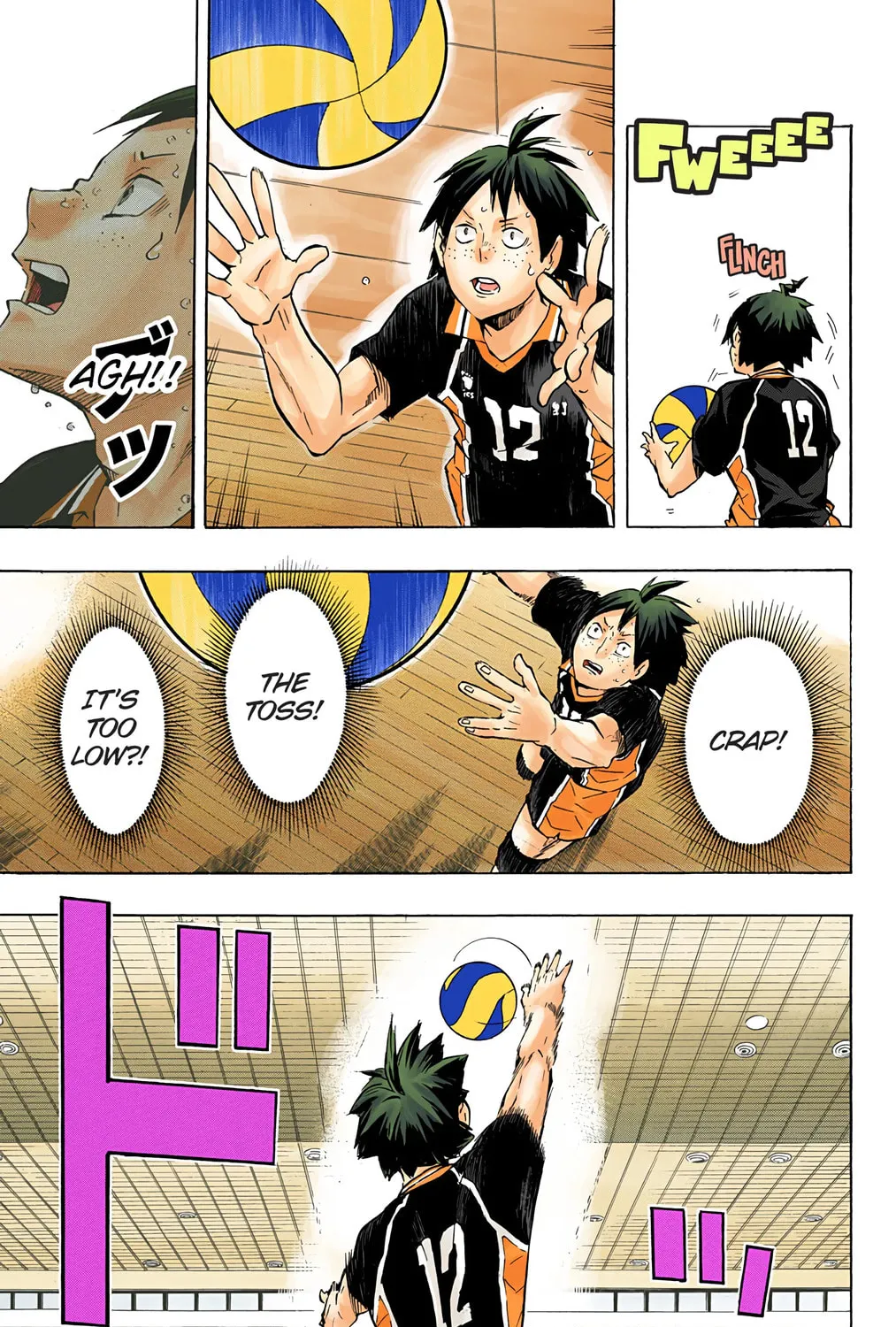 Read Haikyu!! (Official Colored) (Colored) chapter 119 image 32 on Lezhin