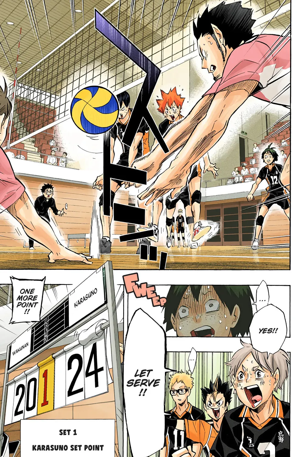 Read Haikyu!! (Official Colored) (Colored) chapter 119 image 36 on Lezhin