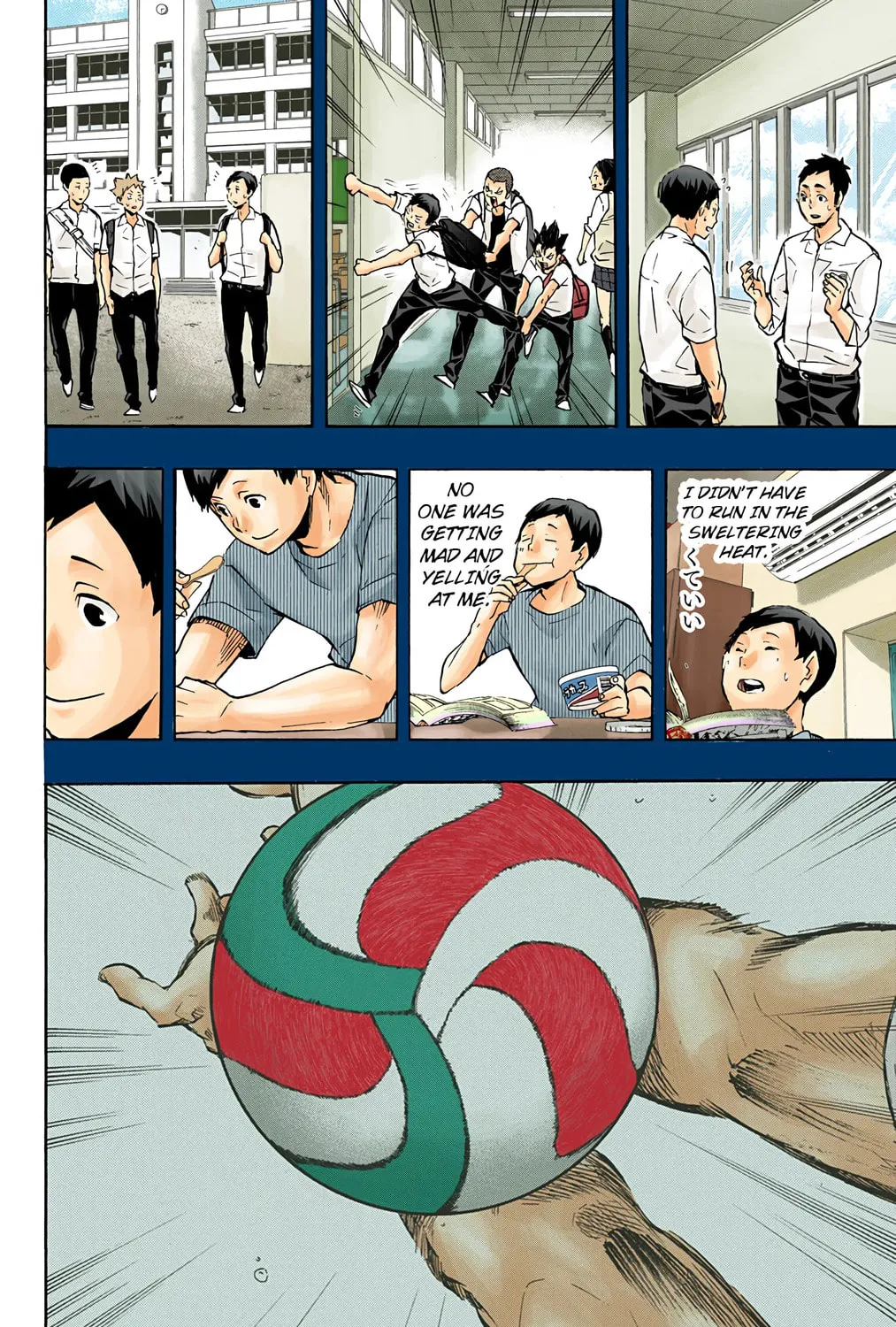 Read Haikyu!! (Official Colored) (Colored) chapter 119 image 6 on Lezhin