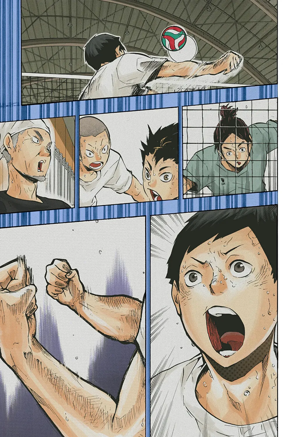 Read Haikyu!! (Official Colored) (Colored) chapter 119 image 8 on Lezhin