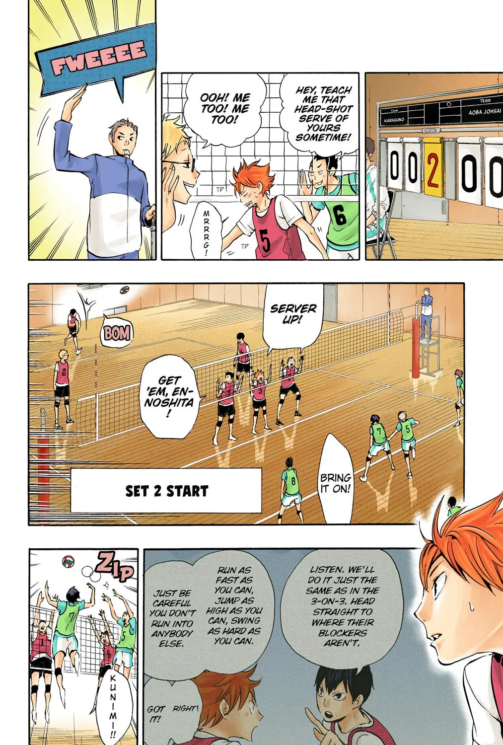 Read Haikyu!! (Official Colored) (Colored) chapter 12 image 18 on Lezhin