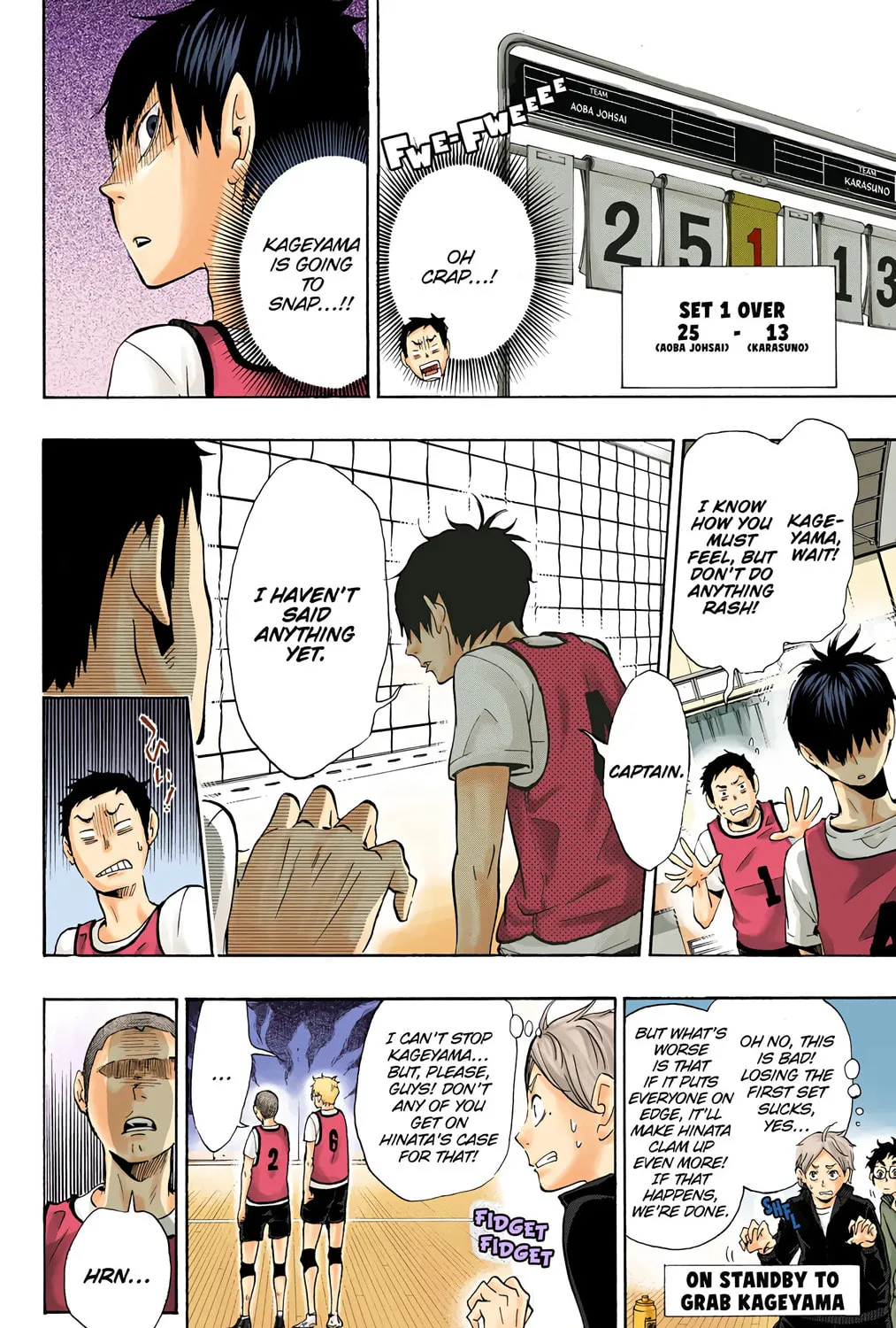 Read Haikyu!! (Official Colored) (Colored) chapter 12 image 2 on Lezhin