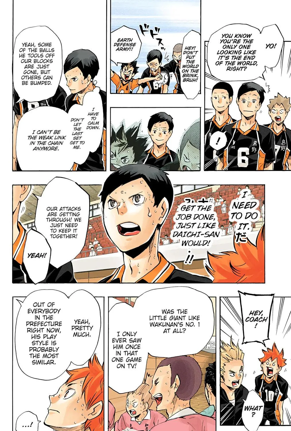 Read Haikyu!! (Official Colored) (Colored) chapter 121 image 10 on Lezhin