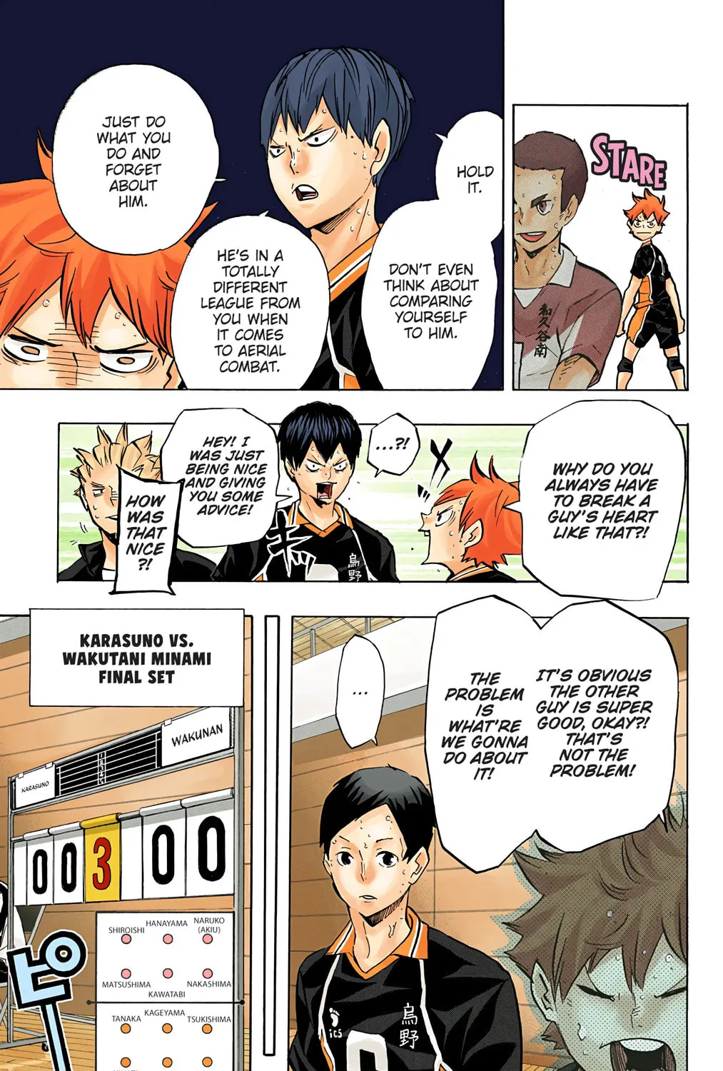 Read Haikyu!! (Official Colored) (Colored) chapter 121 image 12 on Lezhin
