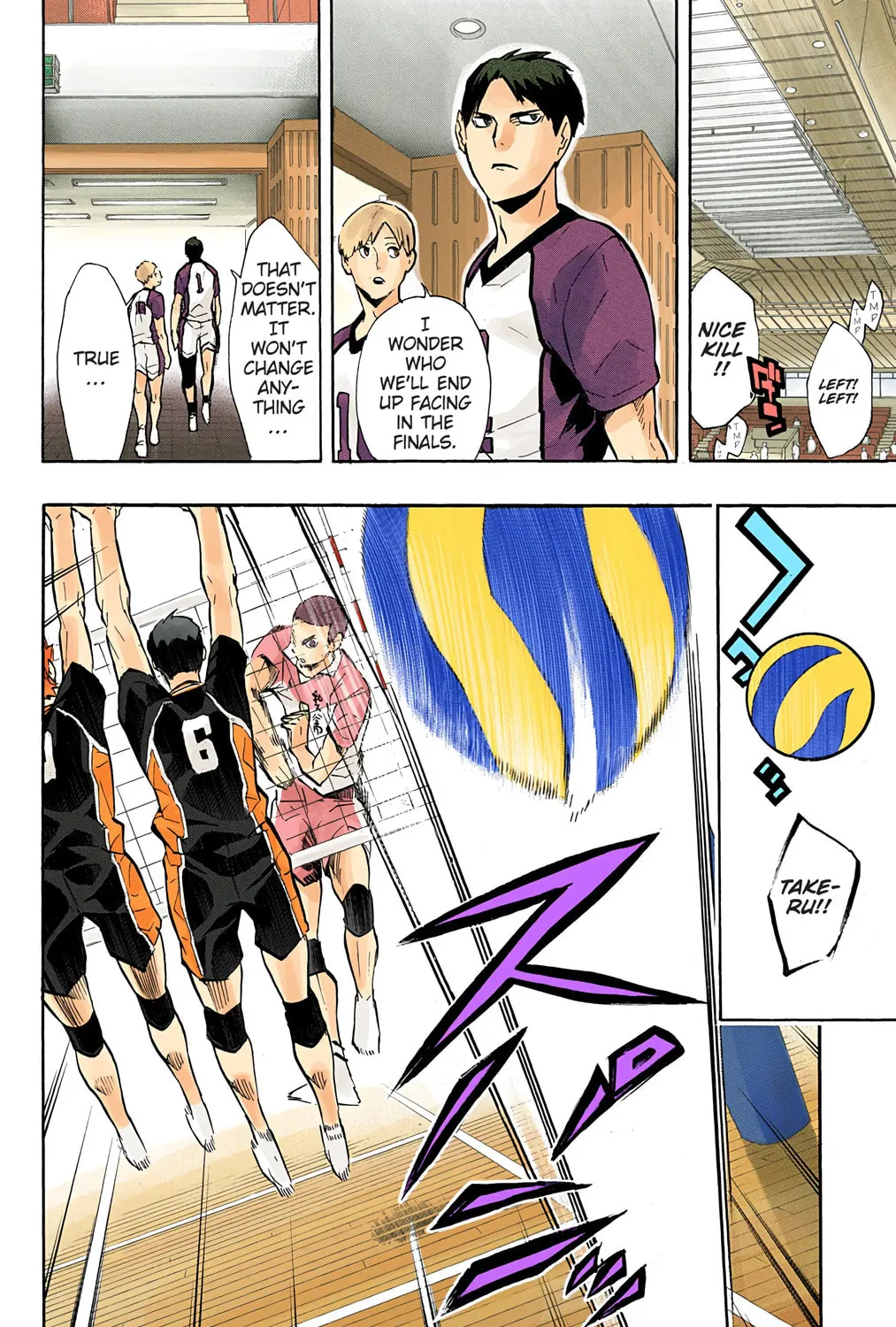 Read Haikyu!! (Official Colored) (Colored) chapter 121 image 14 on Lezhin