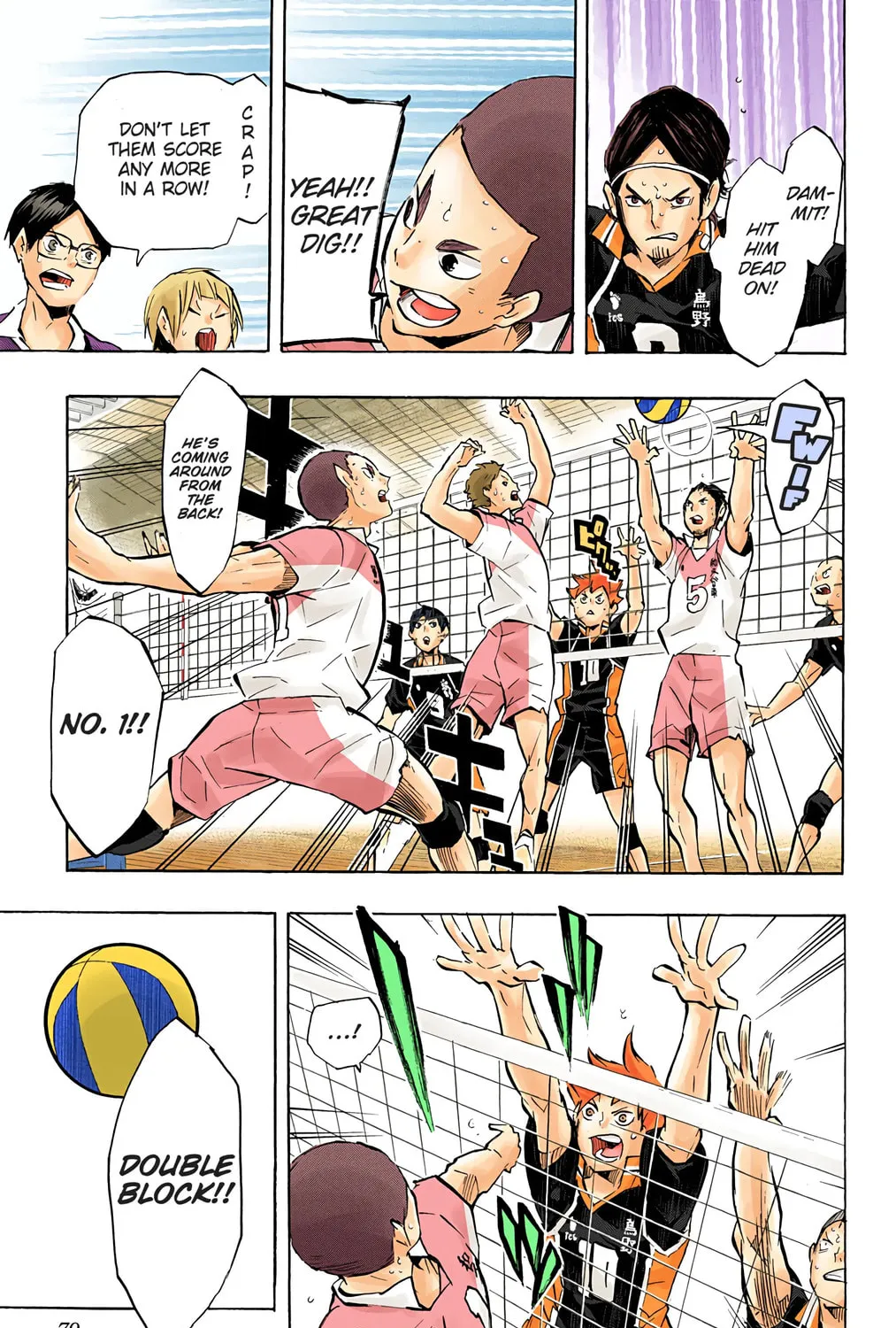 Read Haikyu!! (Official Colored) (Colored) chapter 121 image 24 on Lezhin
