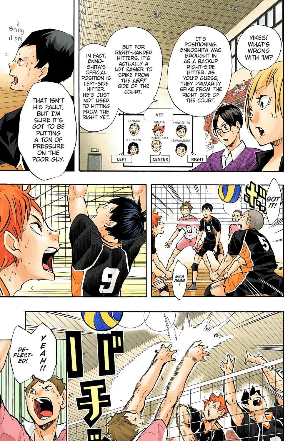 Read Haikyu!! (Official Colored) (Colored) chapter 121 image 4 on Lezhin