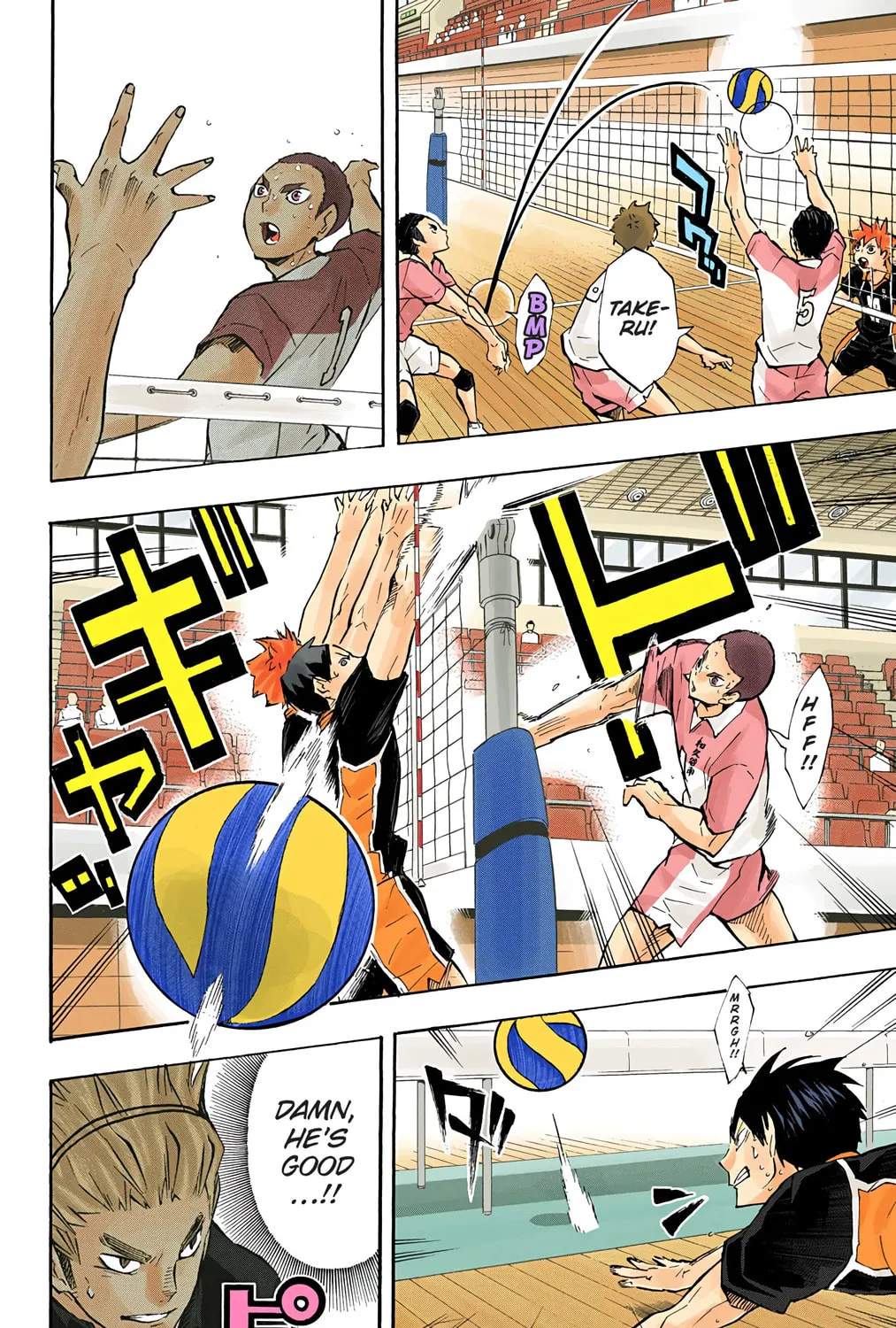 Read Haikyu!! (Official Colored) (Colored) chapter 121 image 6 on Lezhin