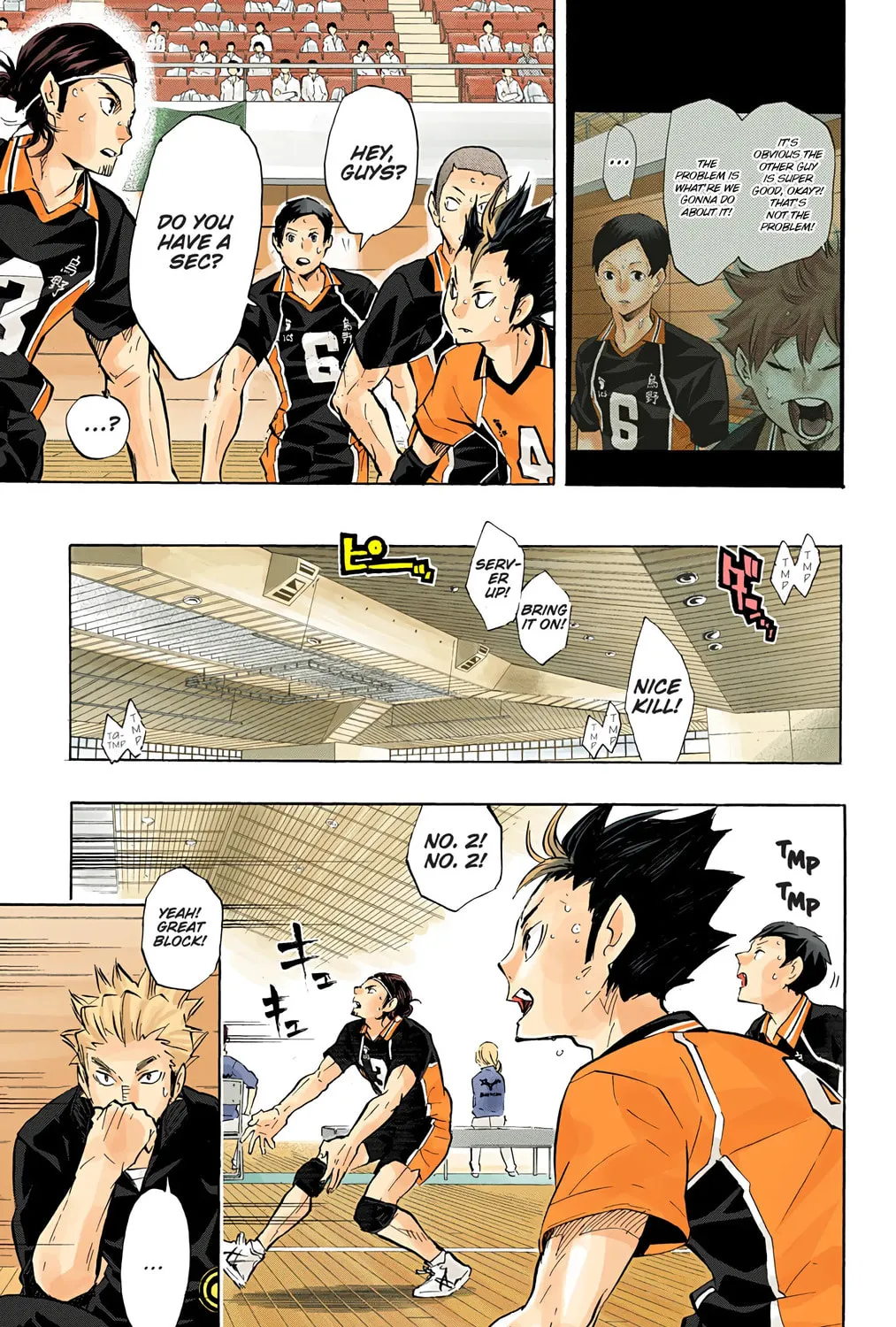 Read Haikyu!! (Official Colored) (Colored) chapter 122 image 20 on Lezhin
