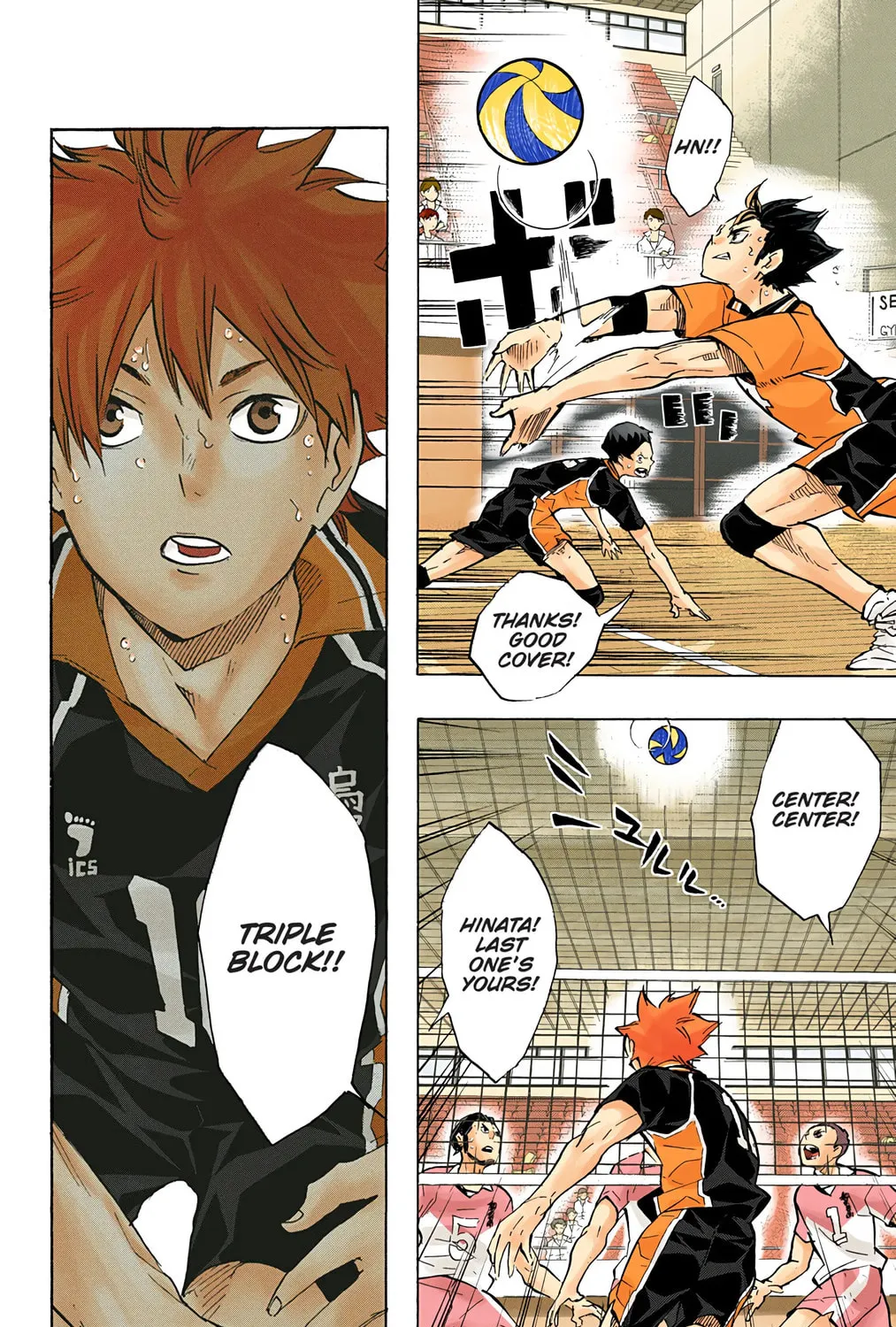 Read Haikyu!! (Official Colored) (Colored) chapter 122 image 32 on Lezhin
