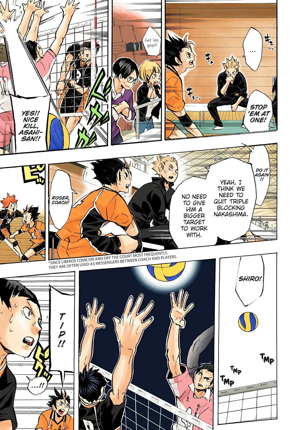 Read Haikyu!! (Official Colored) (Colored) chapter 122 image 8 on Lezhin