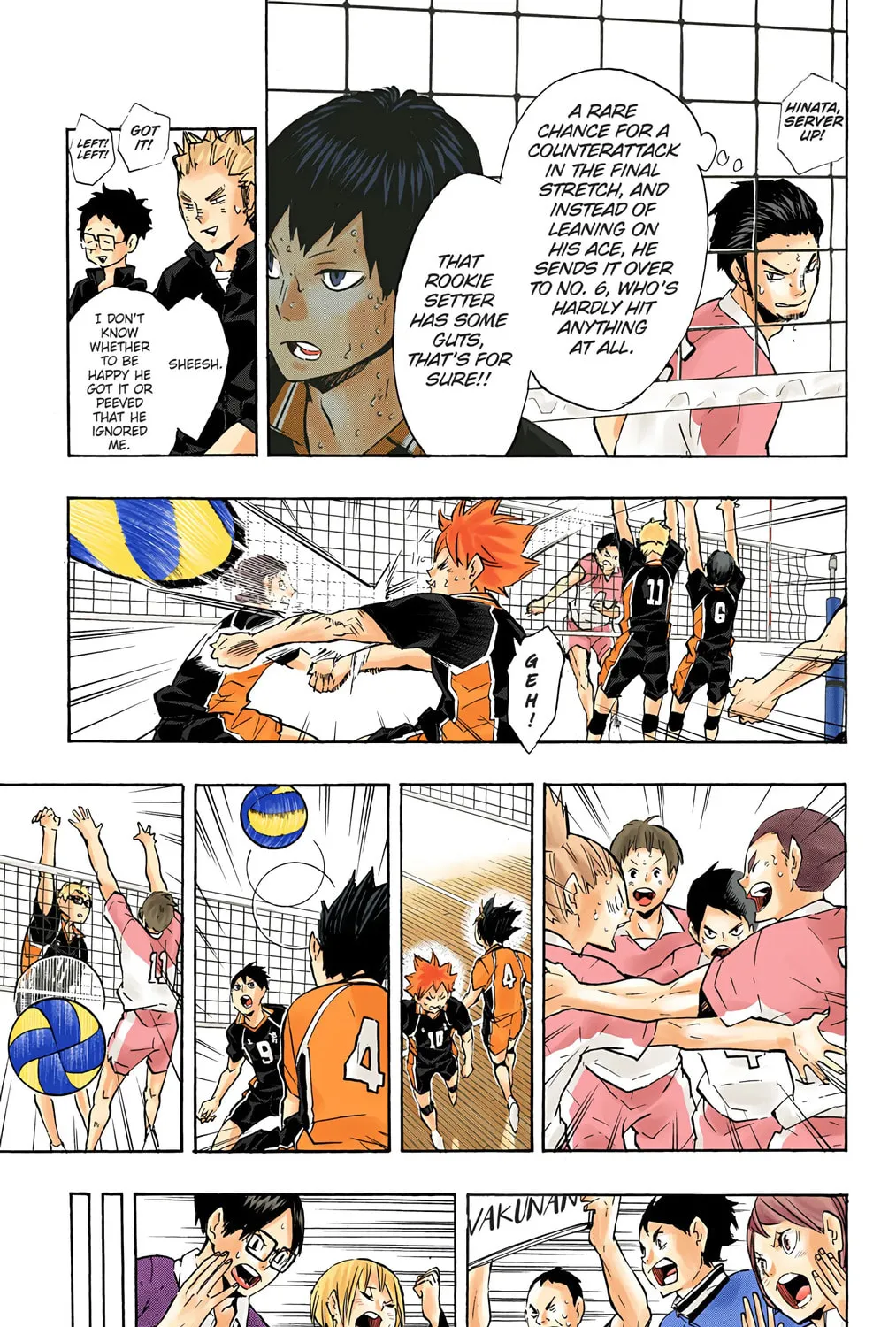Read Haikyu!! (Official Colored) (Colored) chapter 124 image 12 on Lezhin