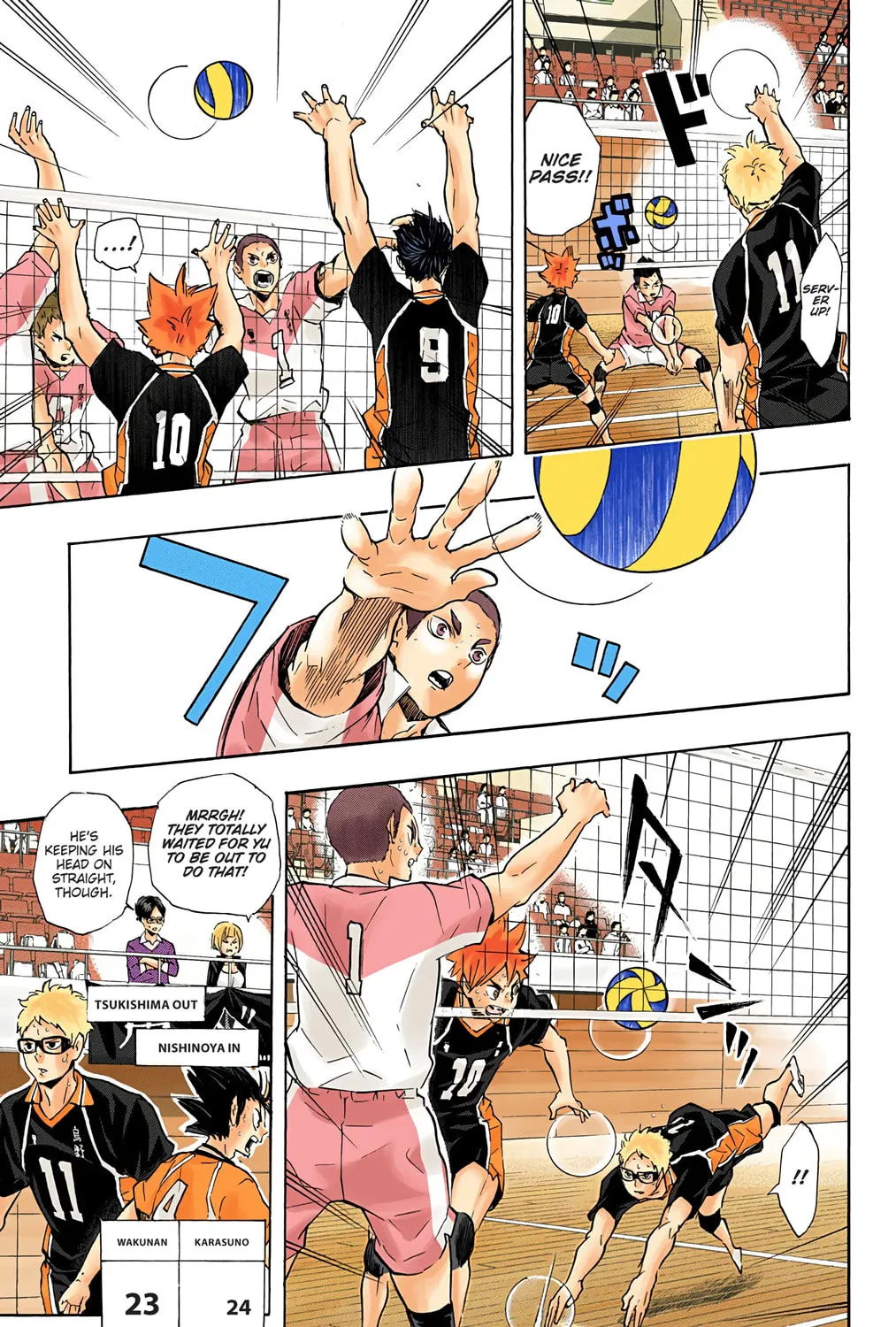 Read Haikyu!! (Official Colored) (Colored) chapter 124 image 20 on Lezhin