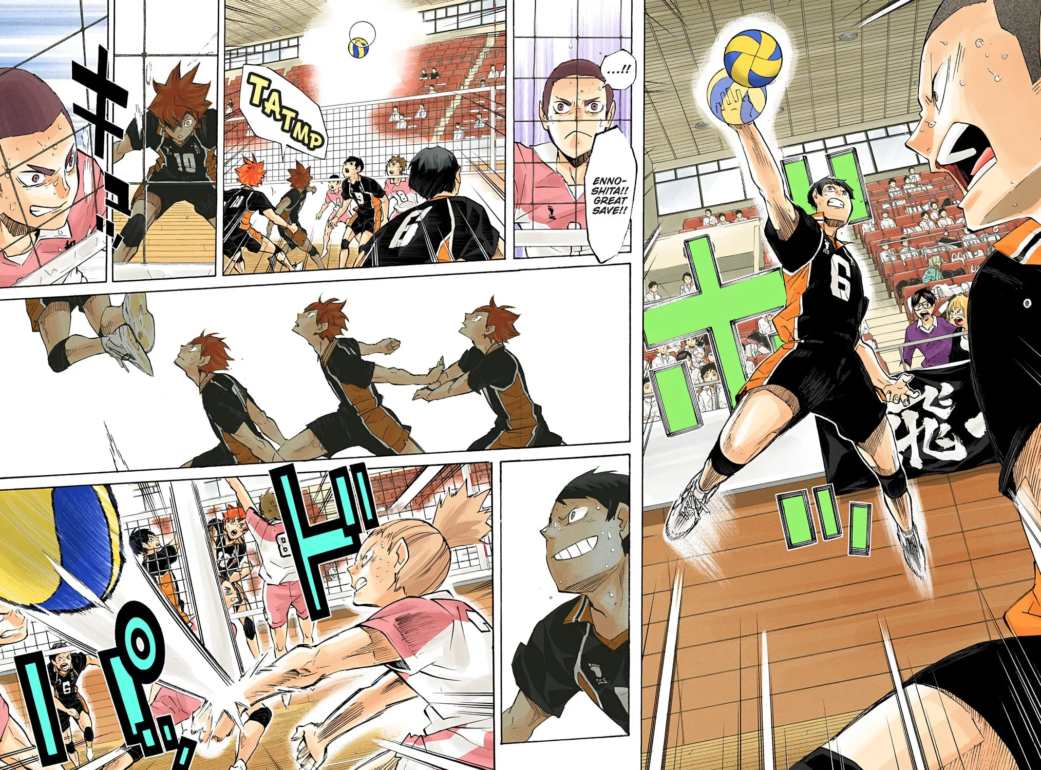 Read Haikyu!! (Official Colored) (Colored) chapter 124 image 34 on Lezhin