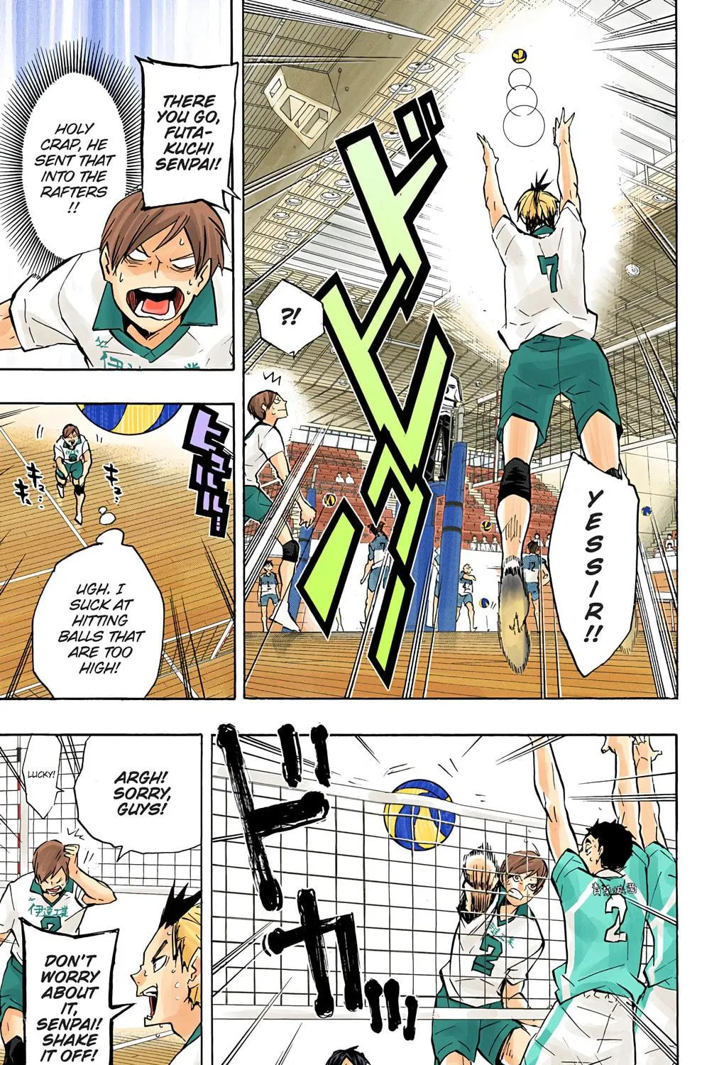 Read Haikyu!! (Official Colored) (Colored) chapter 126 image 22 on Lezhin