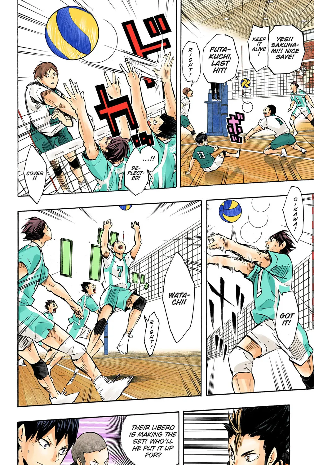 Read Haikyu!! (Official Colored) (Colored) chapter 126 image 36 on Lezhin