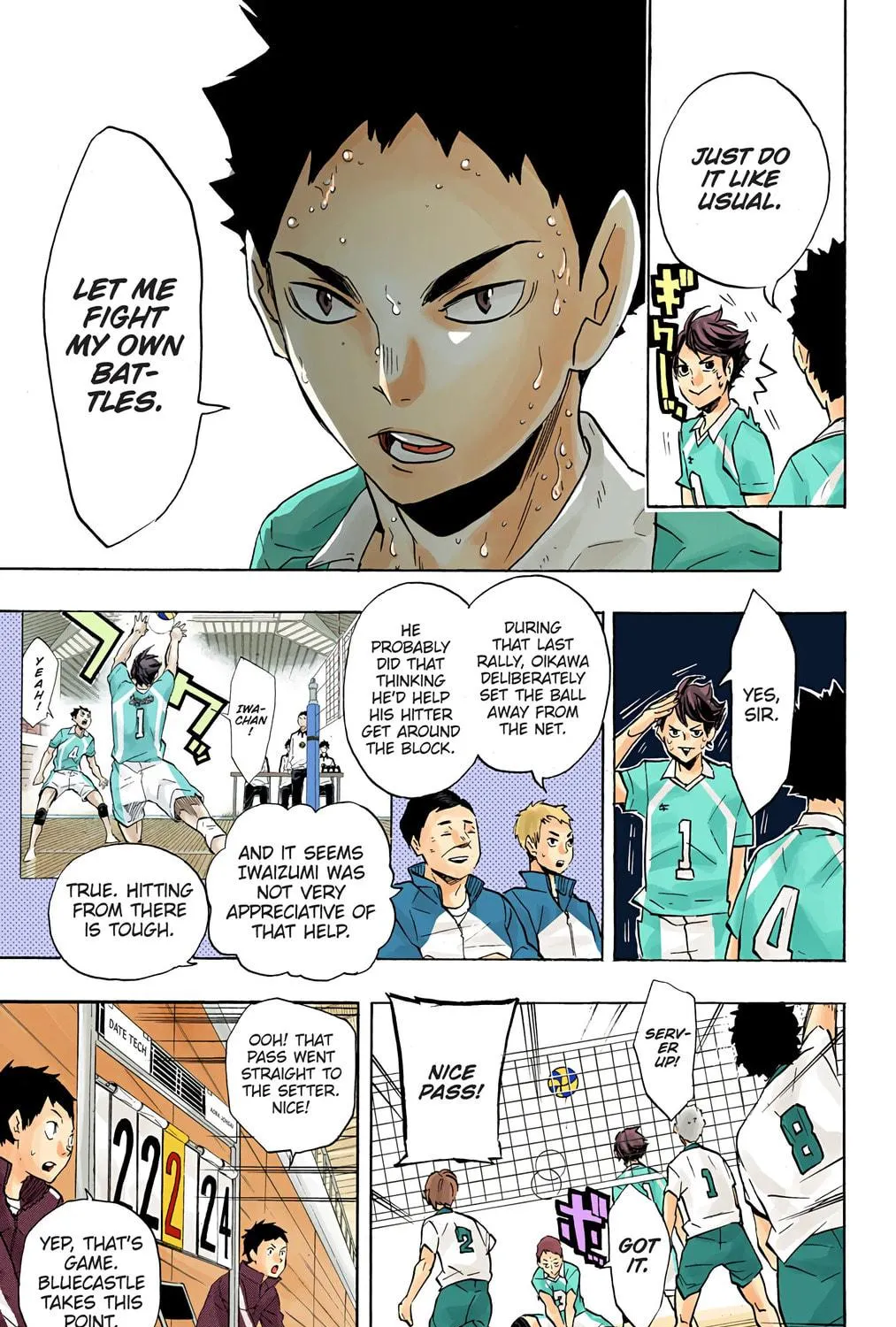 Read Haikyu!! (Official Colored) (Colored) chapter 127 image 28 on Lezhin