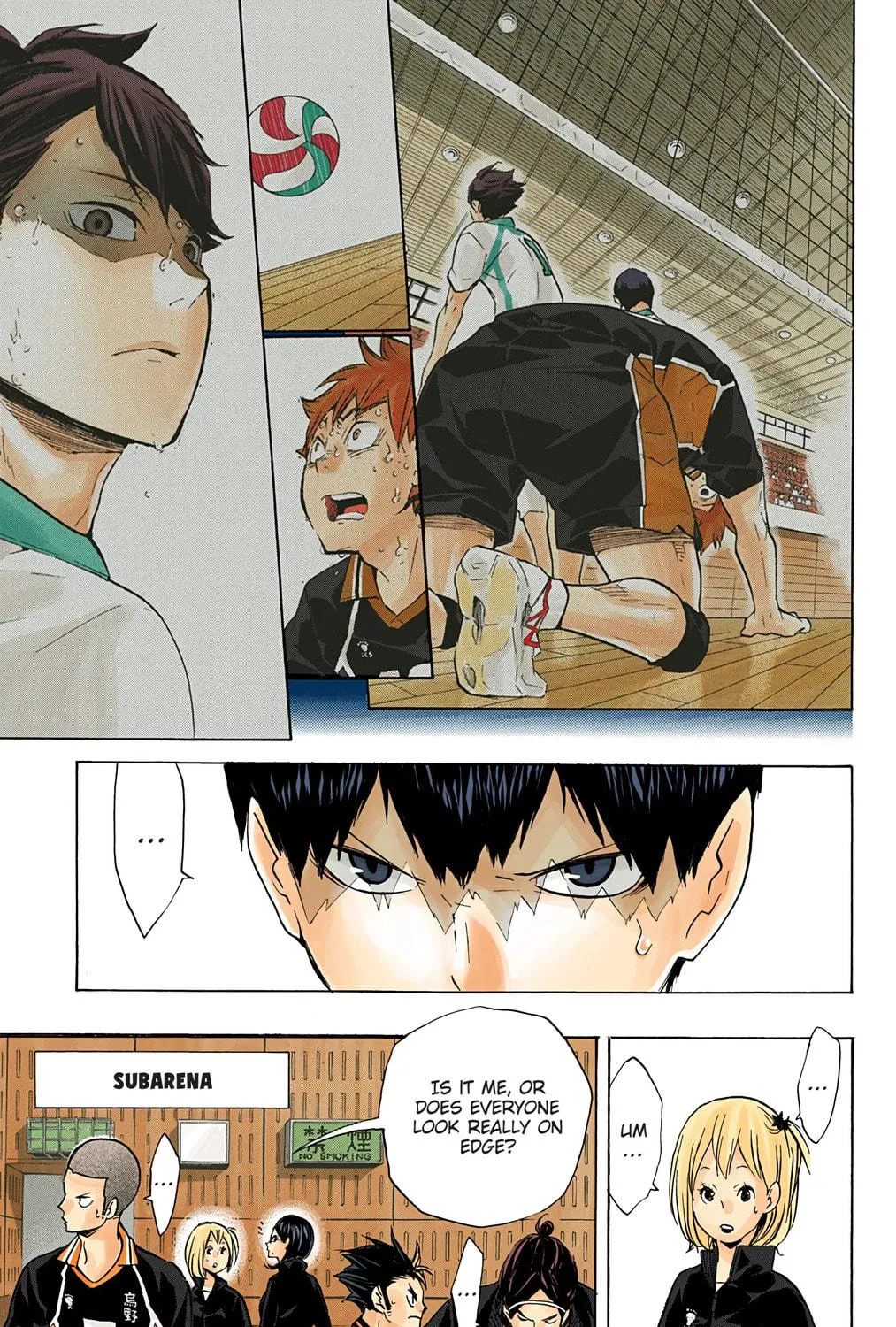 Read Haikyu!! (Official Colored) (Colored) chapter 128 image 22 on Lezhin