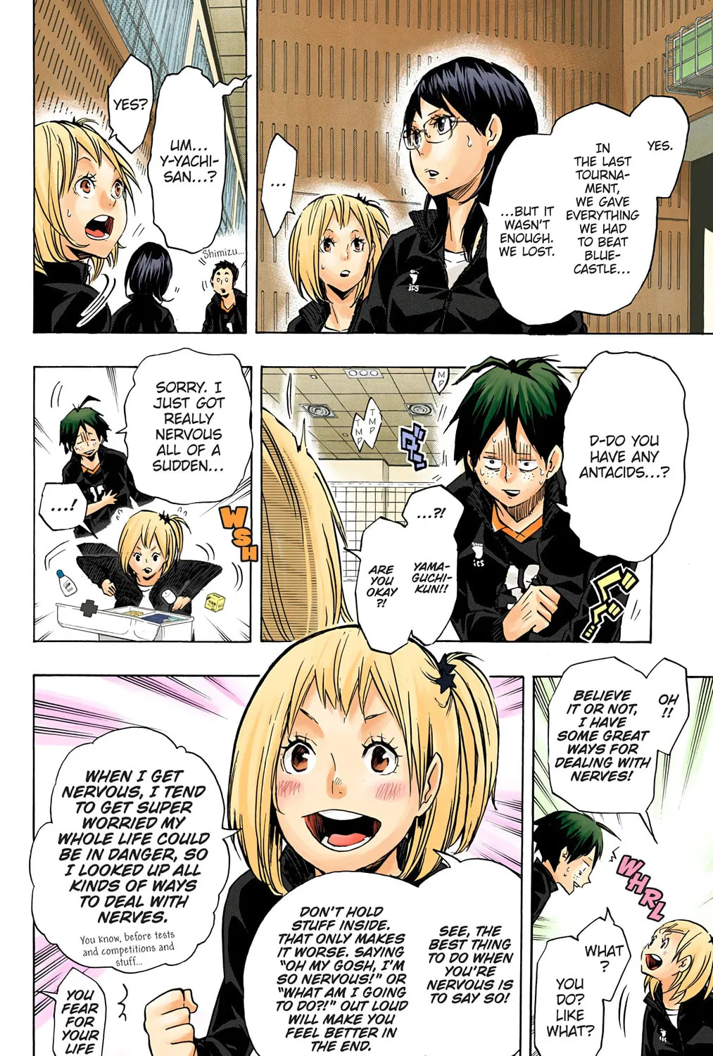 Read Haikyu!! (Official Colored) (Colored) chapter 128 image 24 on Lezhin