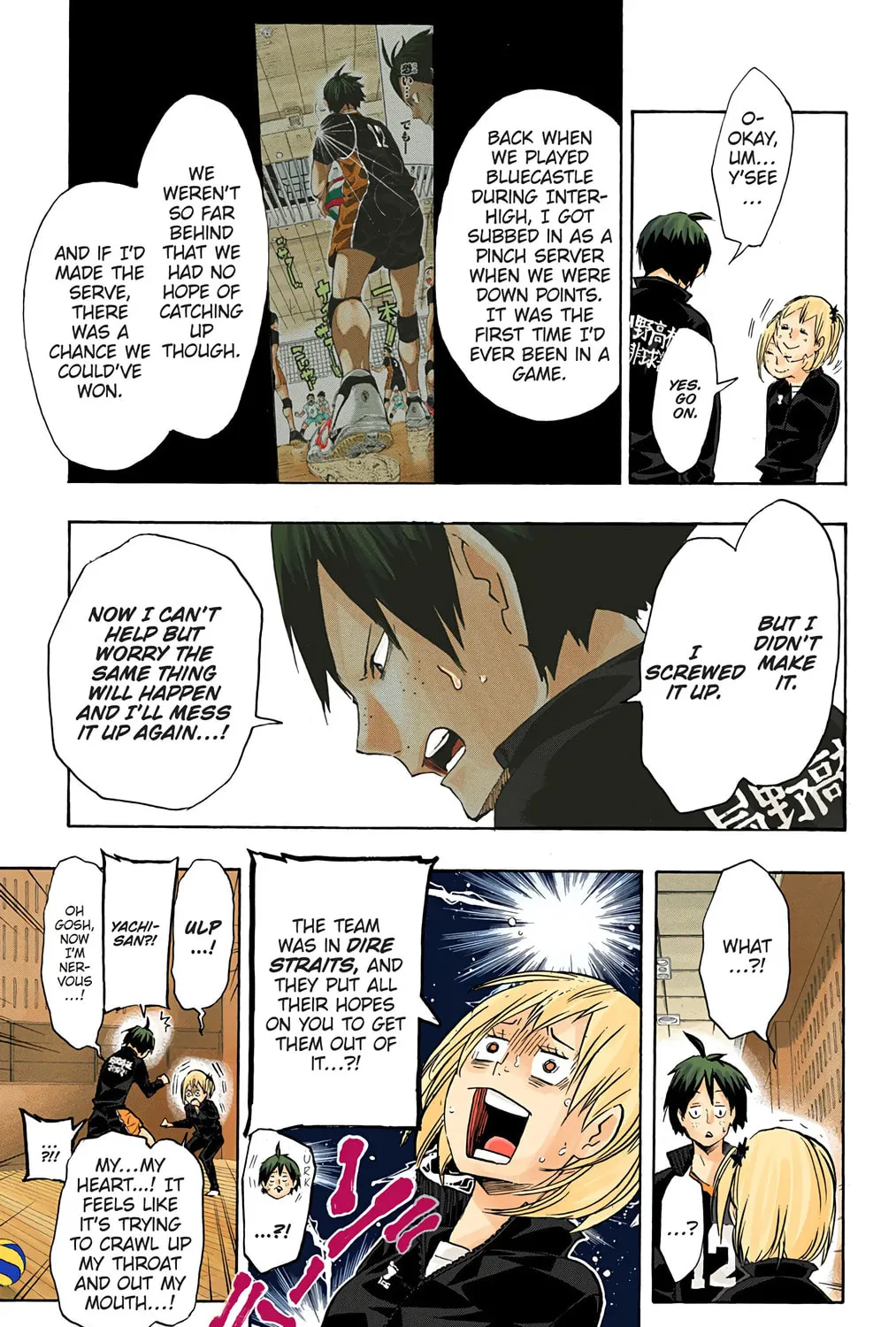 Read Haikyu!! (Official Colored) (Colored) chapter 128 image 26 on Lezhin