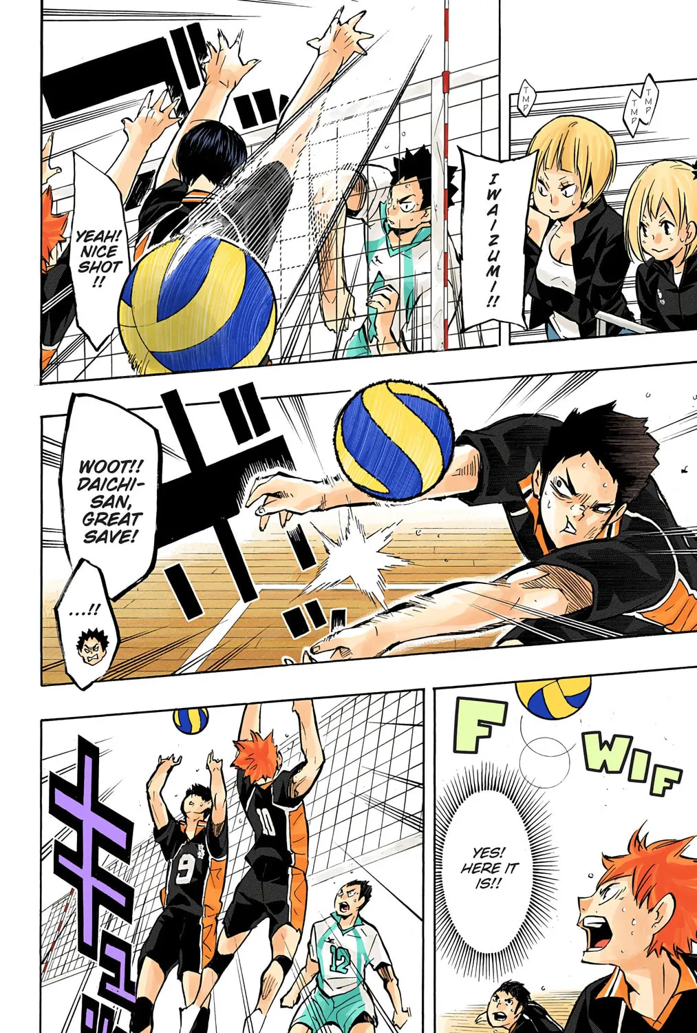 Read Haikyu!! (Official Colored) (Colored) chapter 130 image 18 on Lezhin