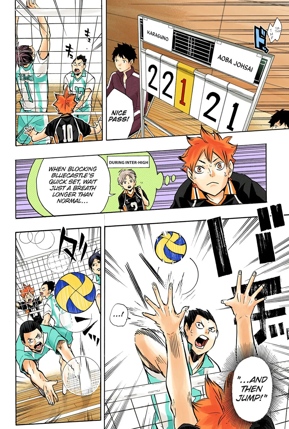 Read Haikyu!! (Official Colored) (Colored) chapter 131 image 18 on Lezhin