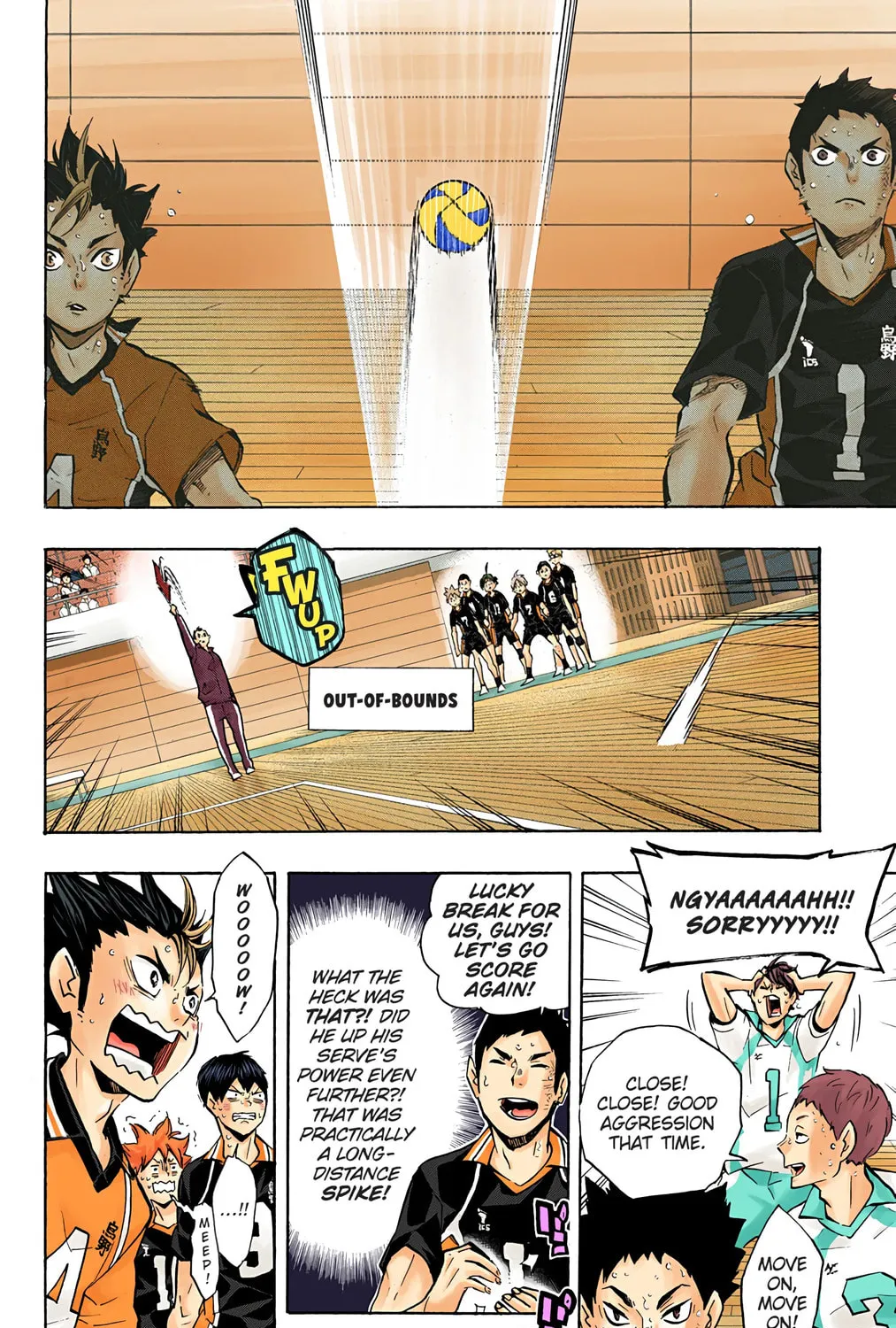 Read Haikyu!! (Official Colored) (Colored) chapter 131 image 24 on Lezhin