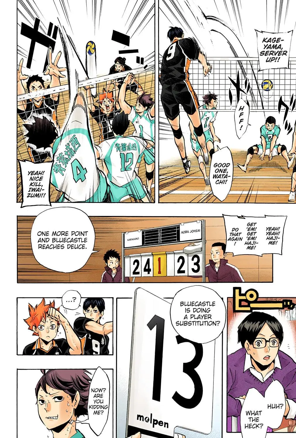 Read Haikyu!! (Official Colored) (Colored) chapter 131 image 28 on Lezhin